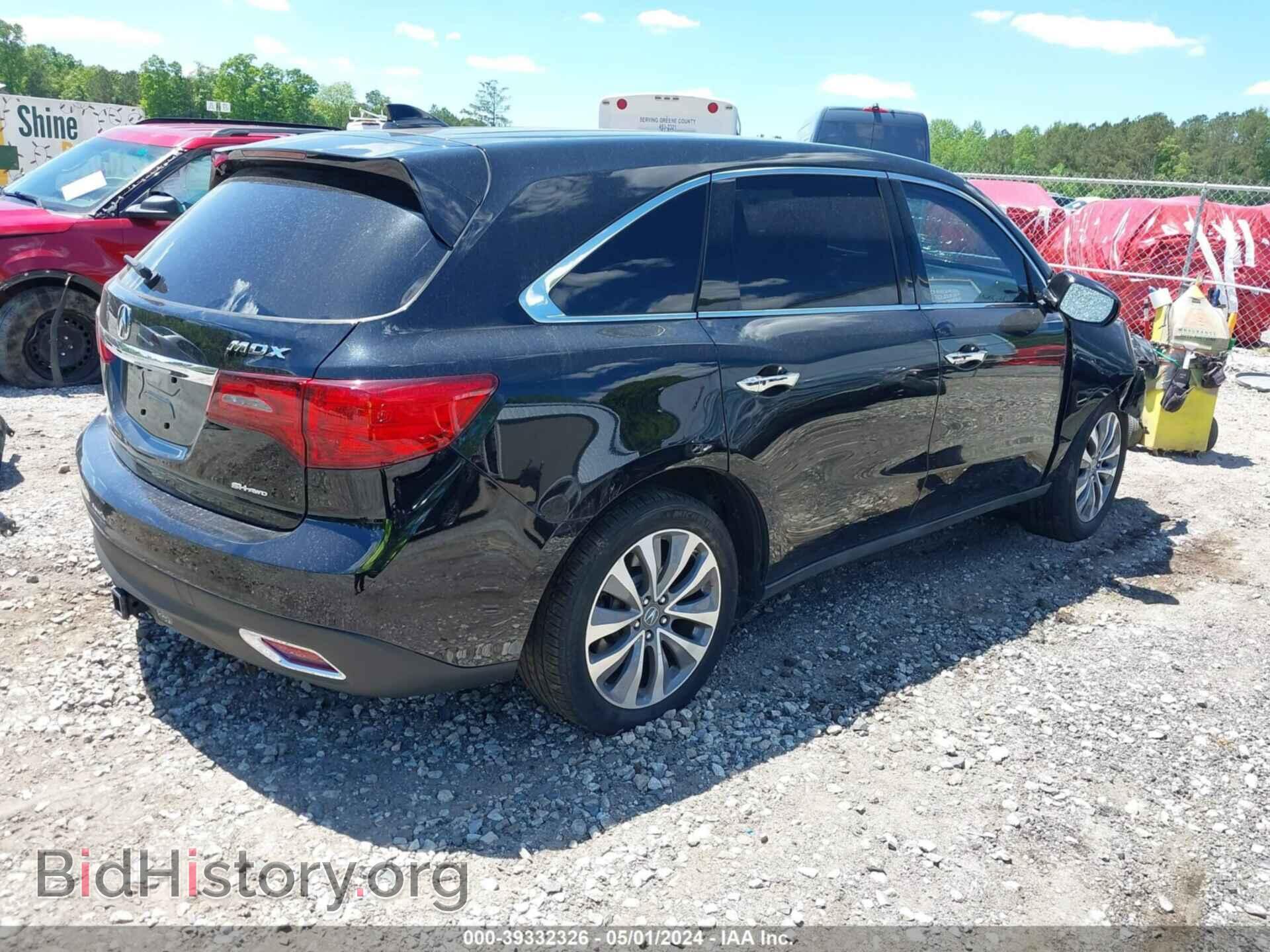 2015 ACURA MDX - VIN: 5FRYD4H41FB022796 - Фото 4