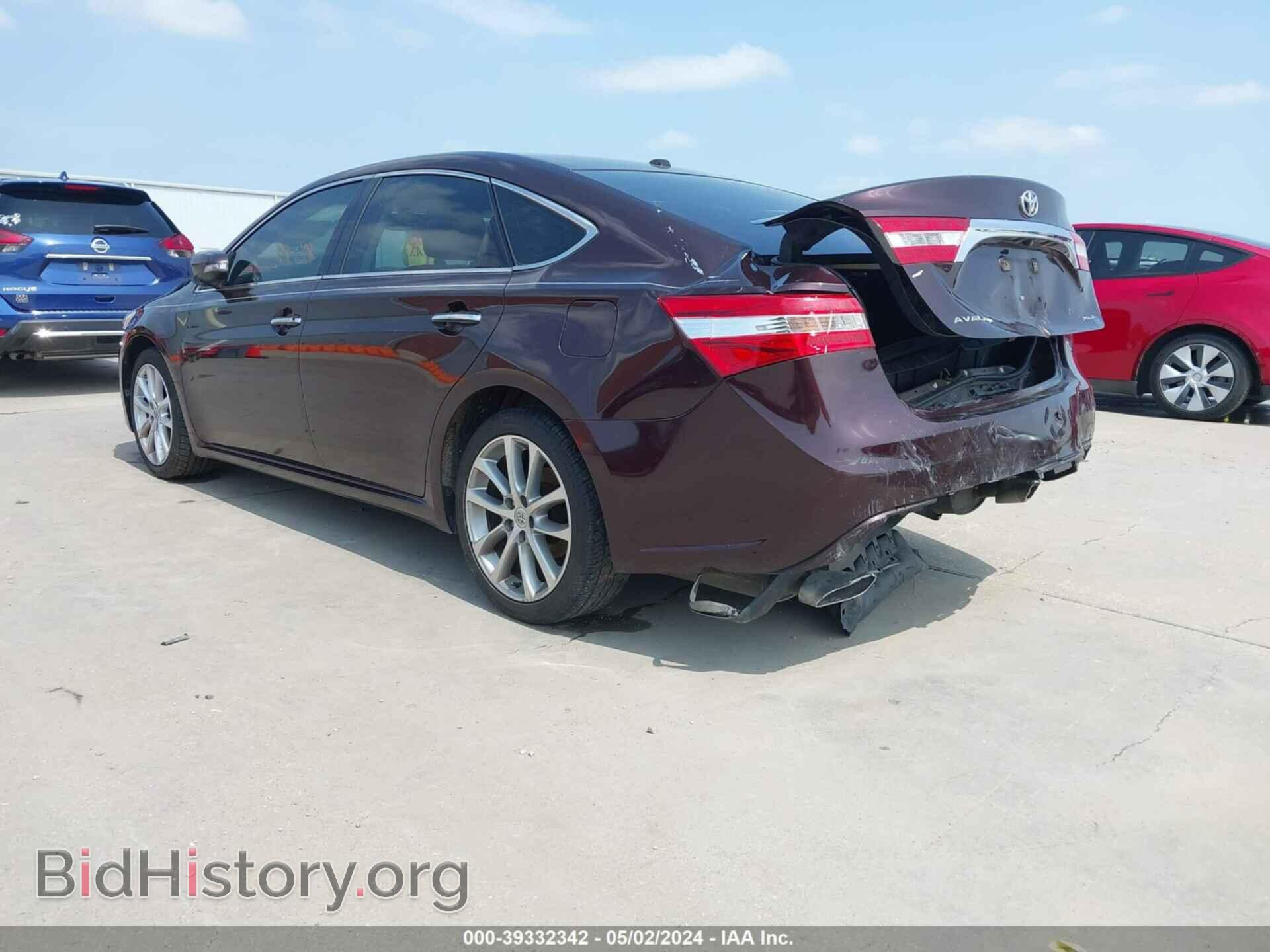 2014 TOYOTA AVALON - VIN: 4T1BK1EB7EU078662 - Фото 3