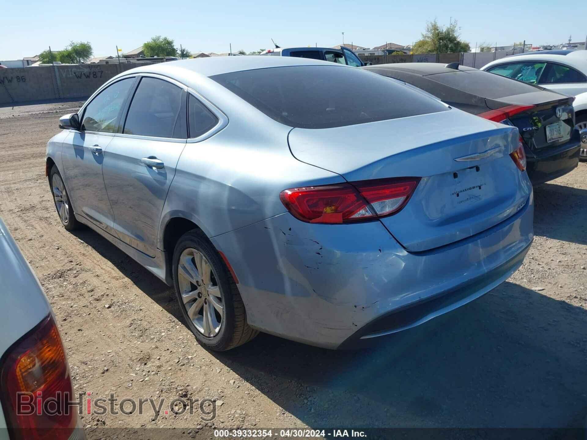 2015 CHRYSLER 200 - VIN: 1C3CCCAB0FN712966 - Фото 3