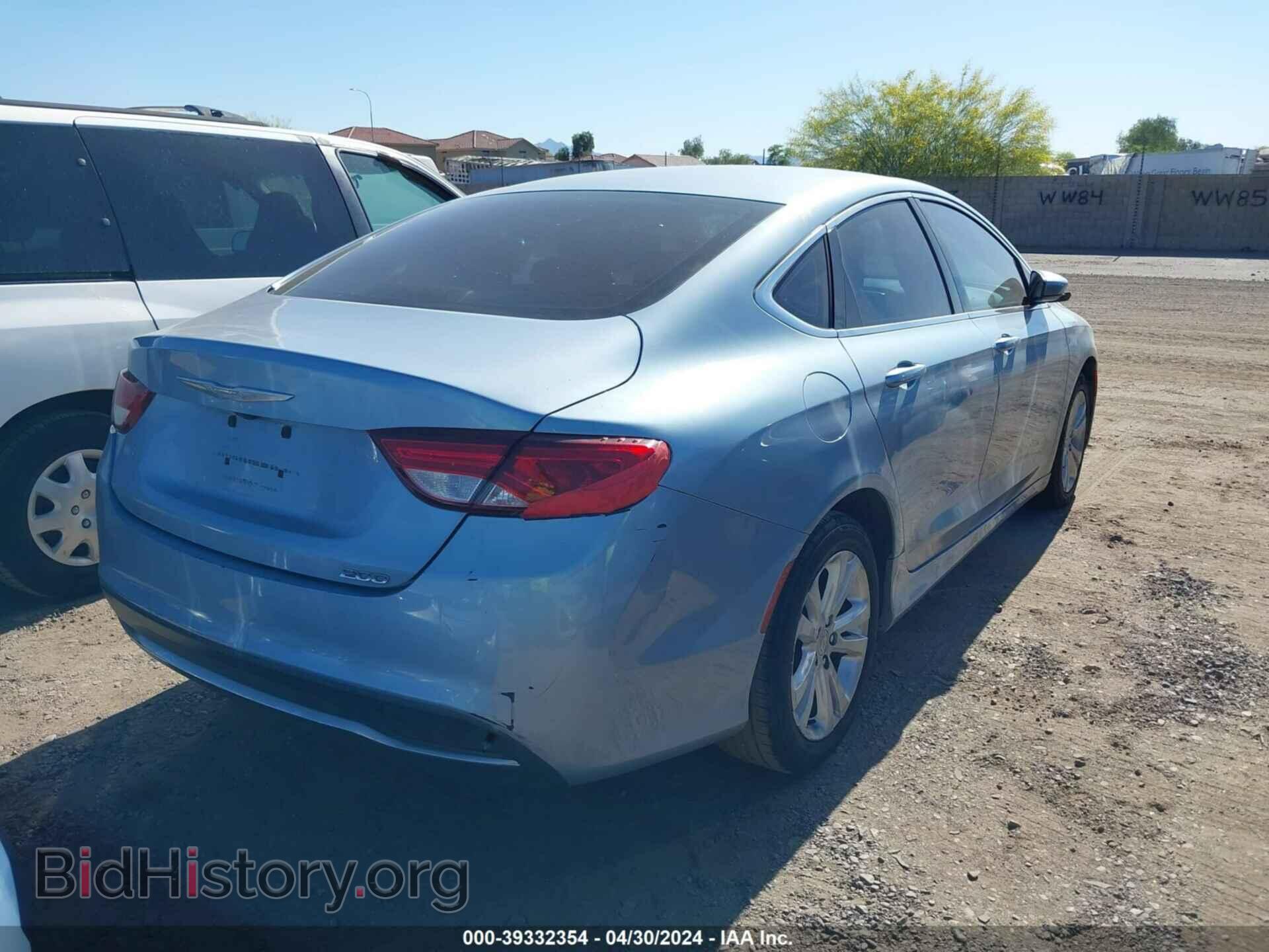 2015 CHRYSLER 200 - VIN: 1C3CCCAB0FN712966 - Фото 4