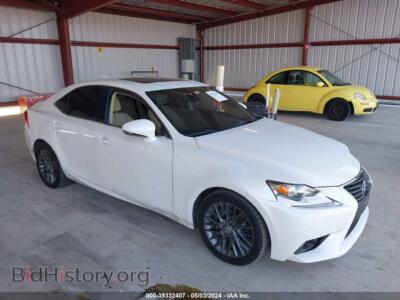 2014 Lexus IS 250, белый — VIN JTHBF1D28E5010227, IAAI