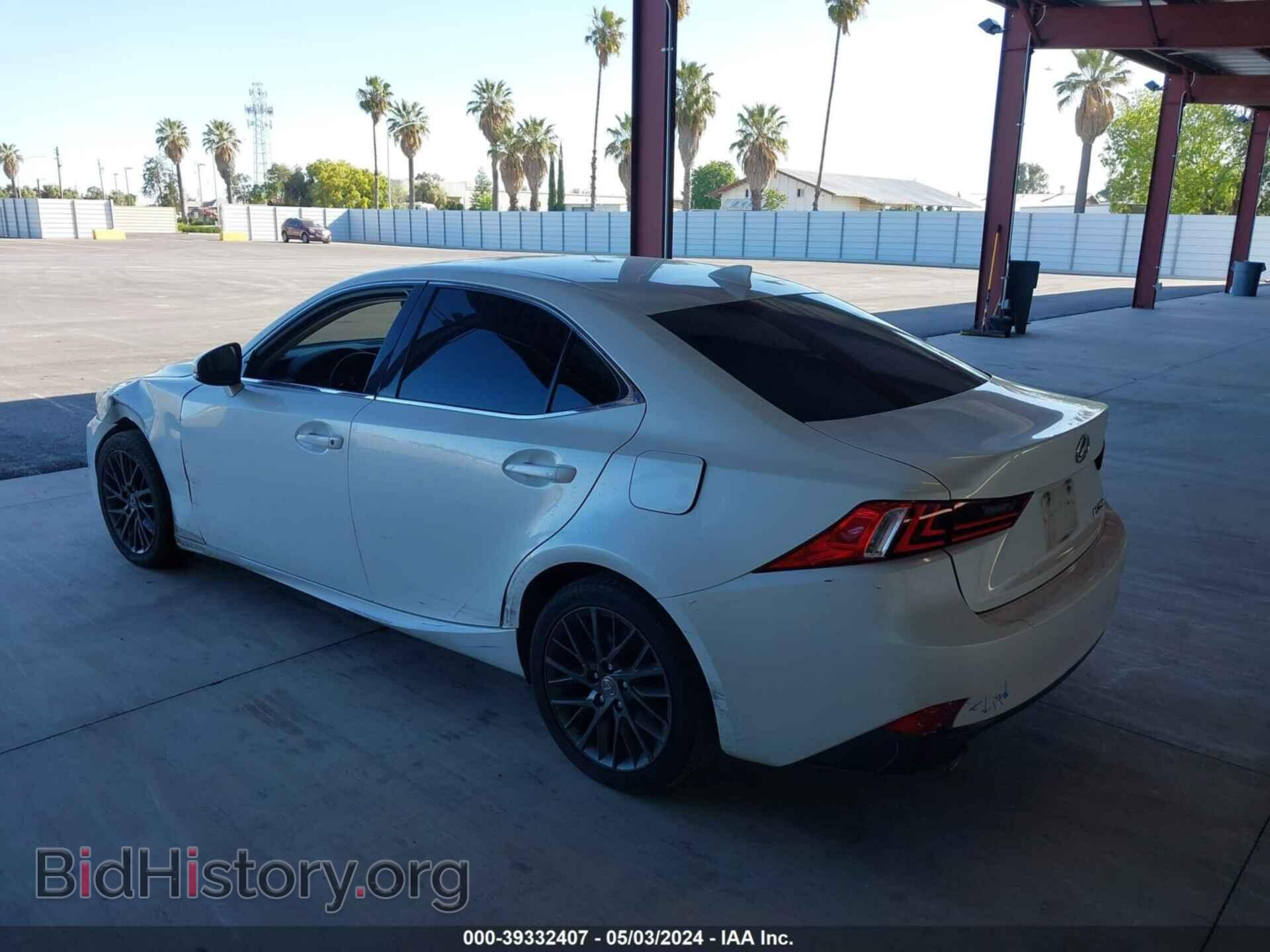 2014 LEXUS IS 250 - VIN: JTHBF1D28E5010227 - Фото 3