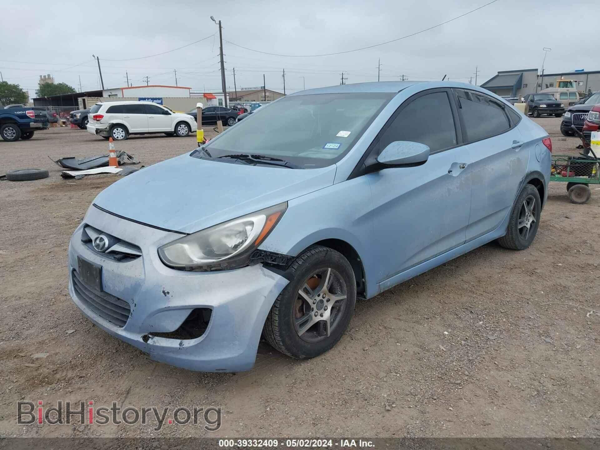 2012 HYUNDAI ACCENT - VIN: KMHCU4AE3CU096363 - Фото 2