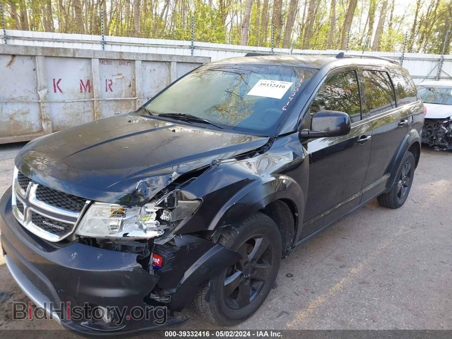 2012 DODGE JOURNEY - VIN: 3C4PDDBG2CT191237 - Photo 2