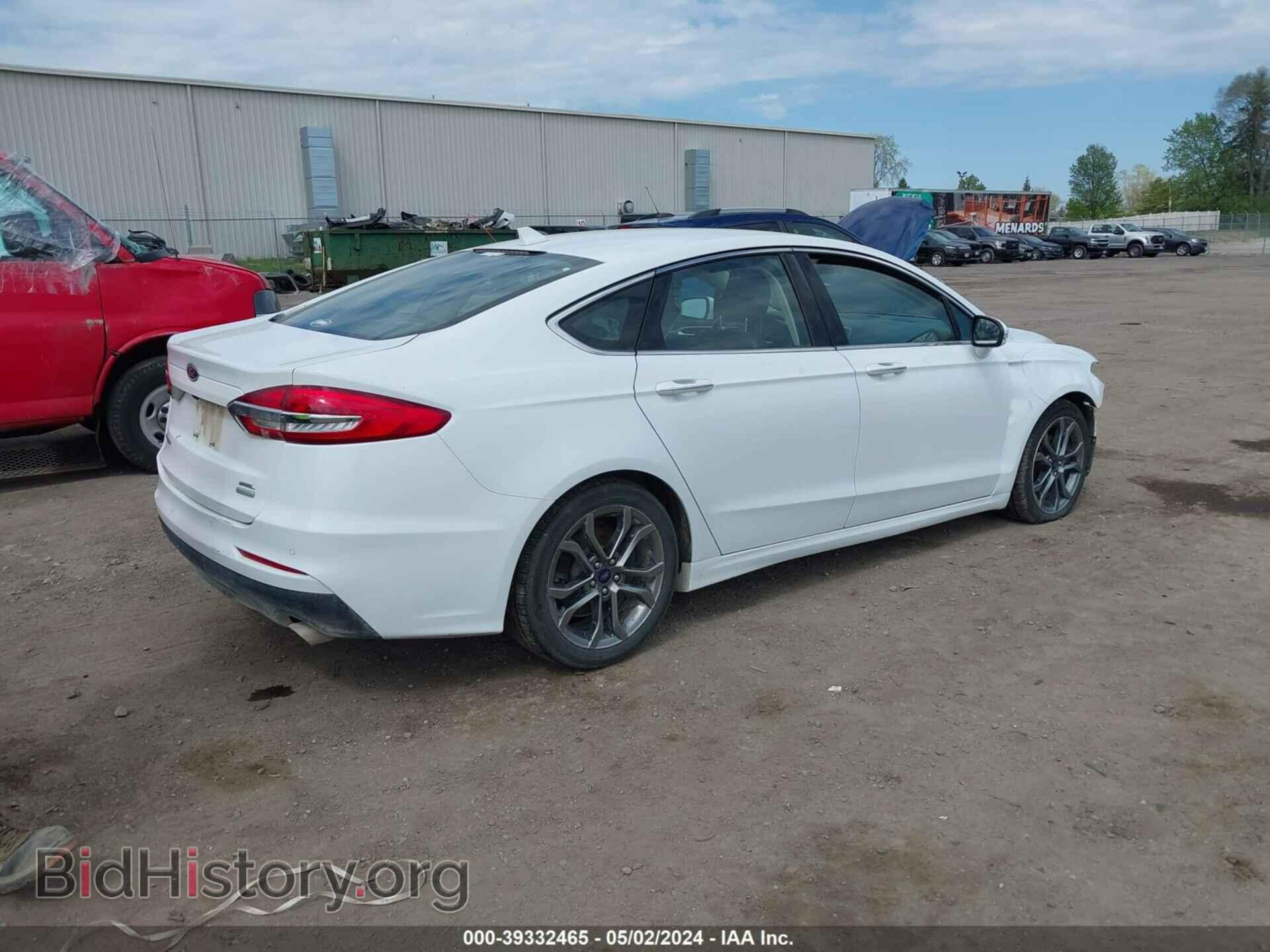 2019 FORD FUSION - VIN: 3FA6P0CDXKR233929 - Фото 4