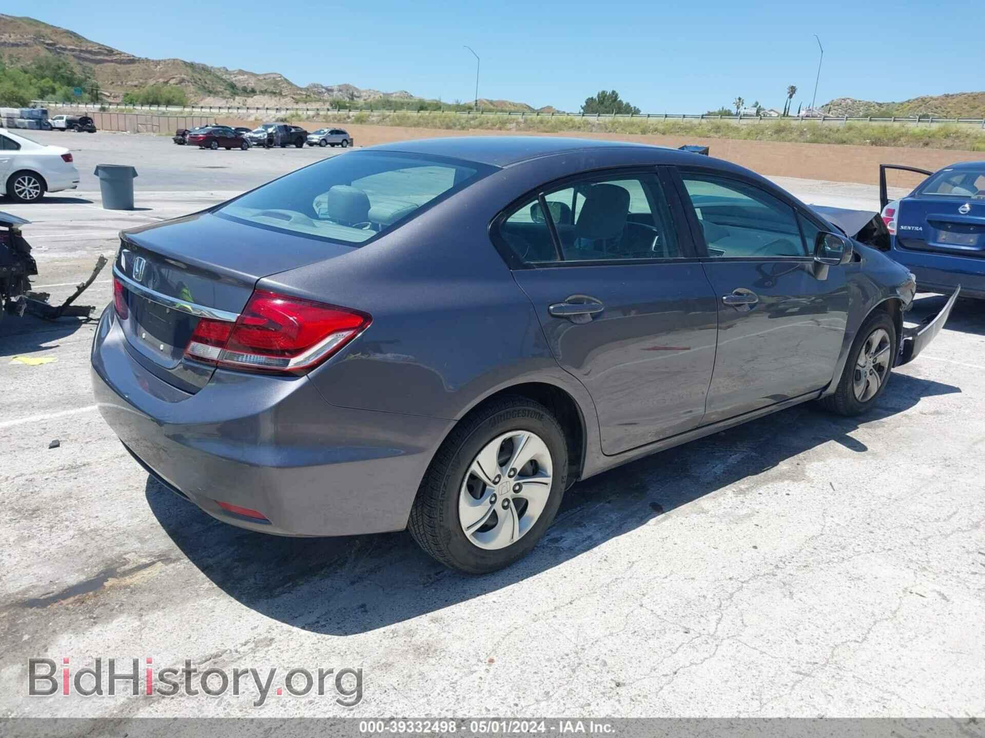 2015 HONDA CIVIC - VIN: 19XFB2F55FE030288 - Фото 4