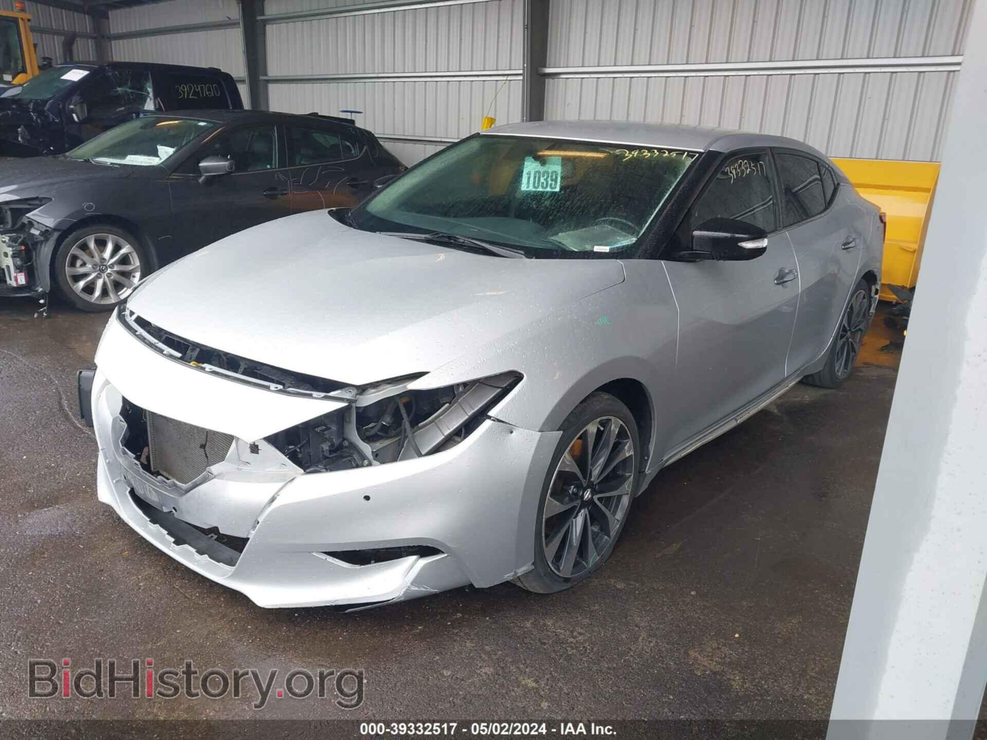 2016 NISSAN MAXIMA - VIN: 1N4AA6AP1GC375524 - Фото 2