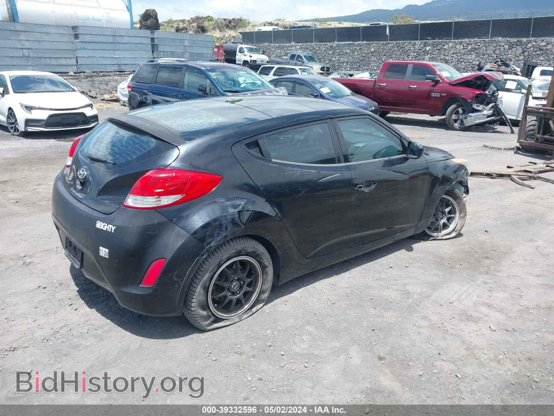 2012 HYUNDAI VELOSTER - VIN: KMHTC6AD7CU077062 - Фото 4