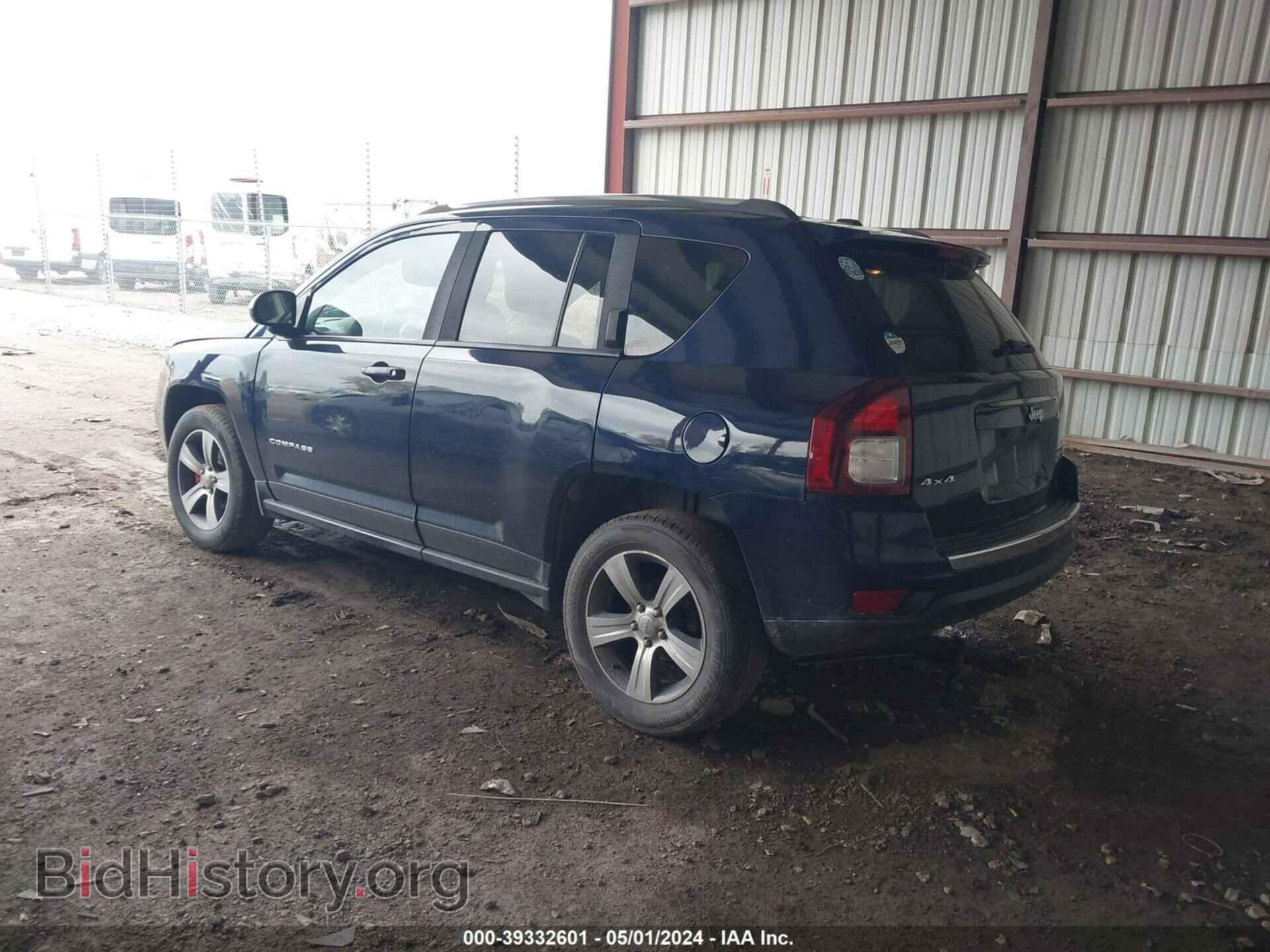 2016 JEEP COMPASS - VIN: 1C4NJDEB6GD651088 - Фото 3