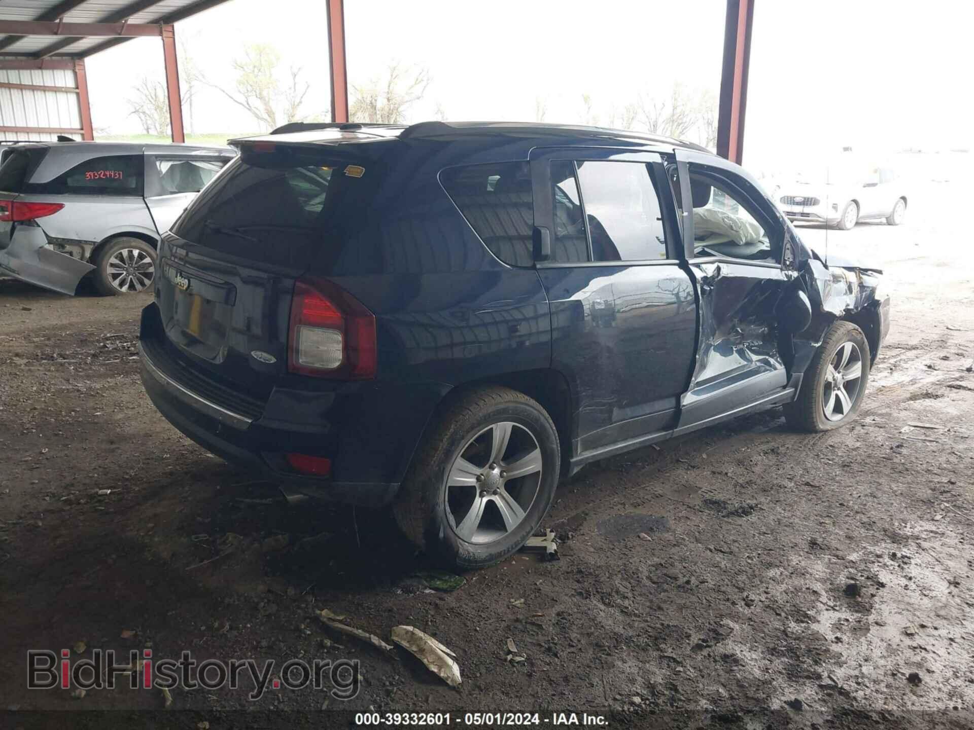 2016 JEEP COMPASS - VIN: 1C4NJDEB6GD651088 - Фото 4