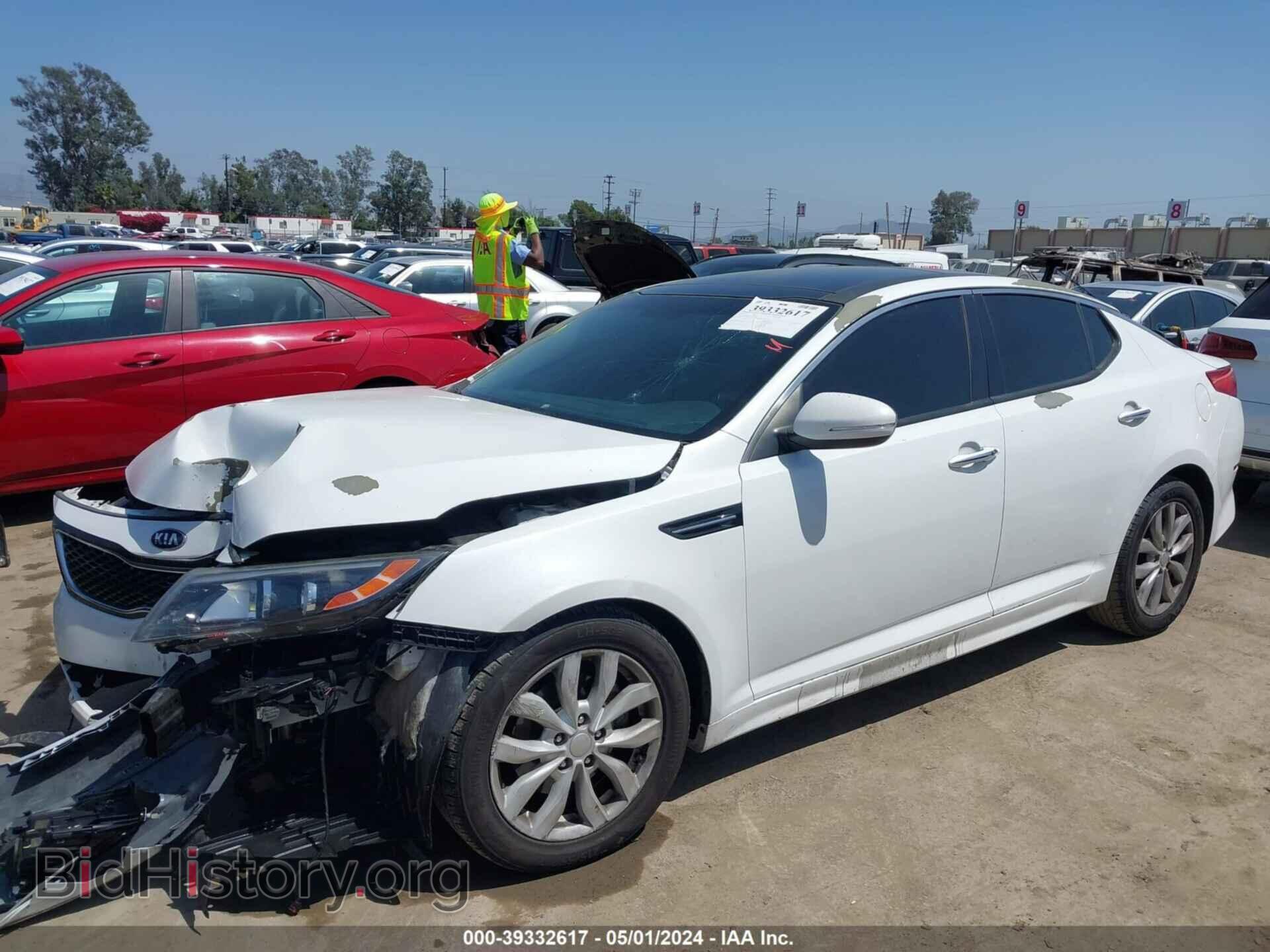 2015 KIA OPTIMA - VIN: 5XXGN4A73FG389534 - Фото 2