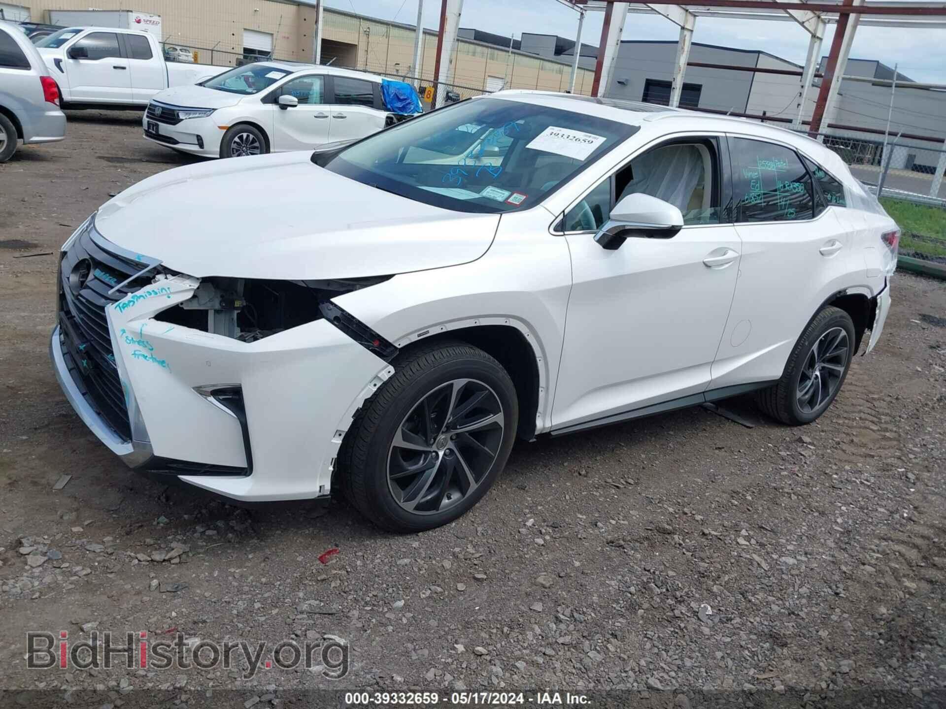 2016 LEXUS RX 350 - VIN: 2T2BZMCA6GC038824 - Фото 2