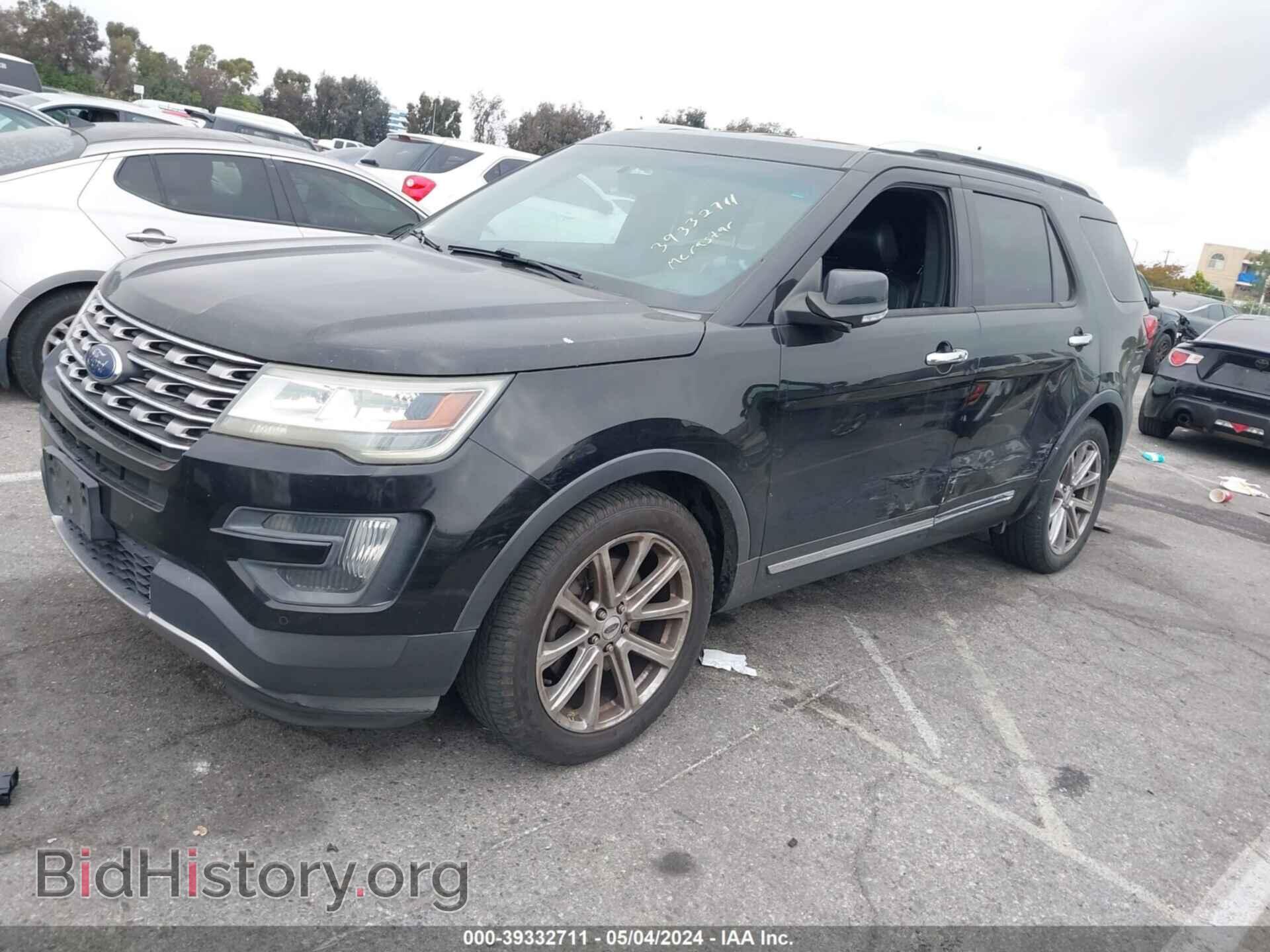2016 FORD EXPLORER - VIN: 1FM5K7F87GGA36304 - Фото 2
