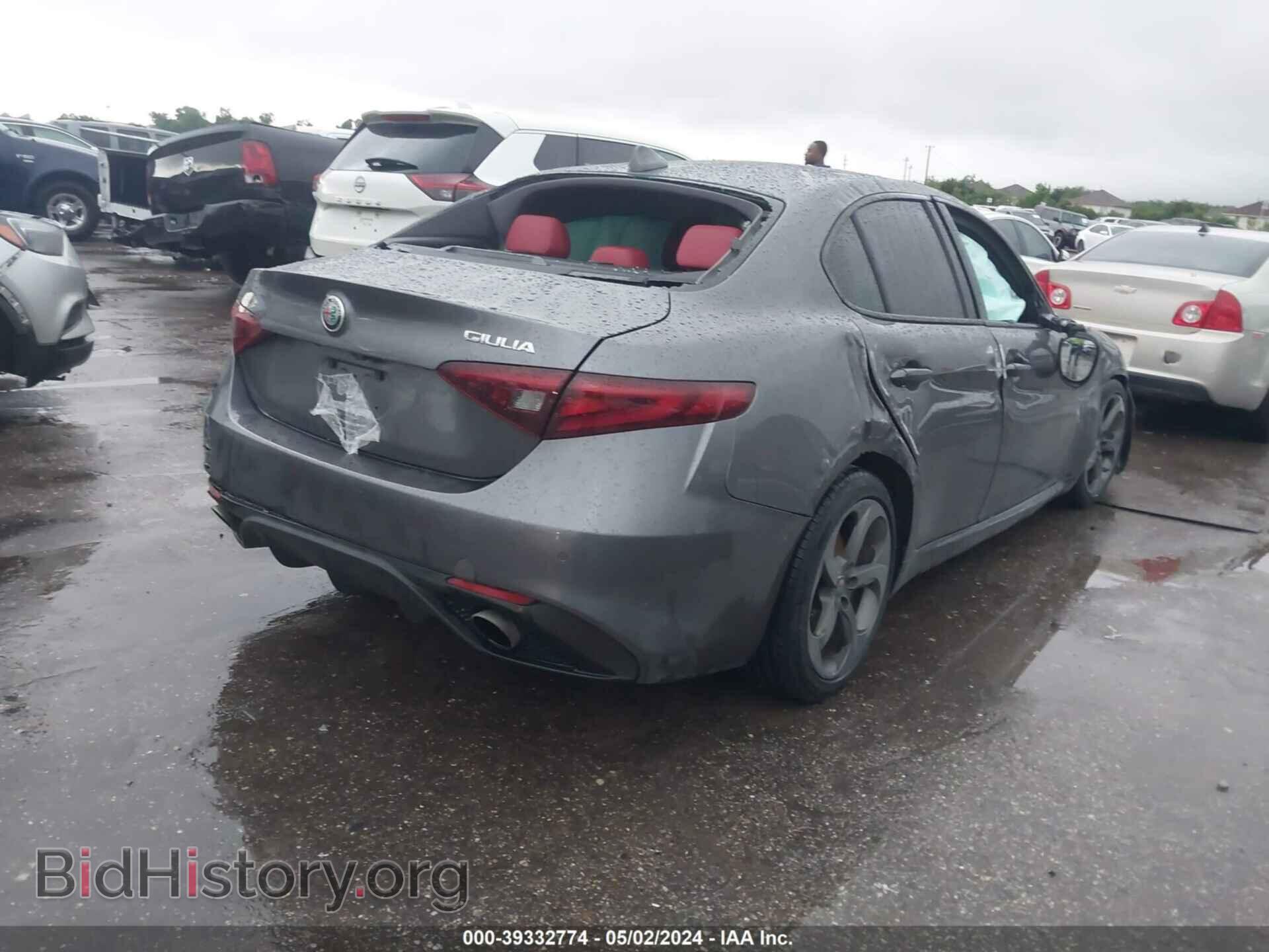 2018 ALFA ROMEO GIULIA - VIN: ZARFAEBN1J7580418 - Фото 4