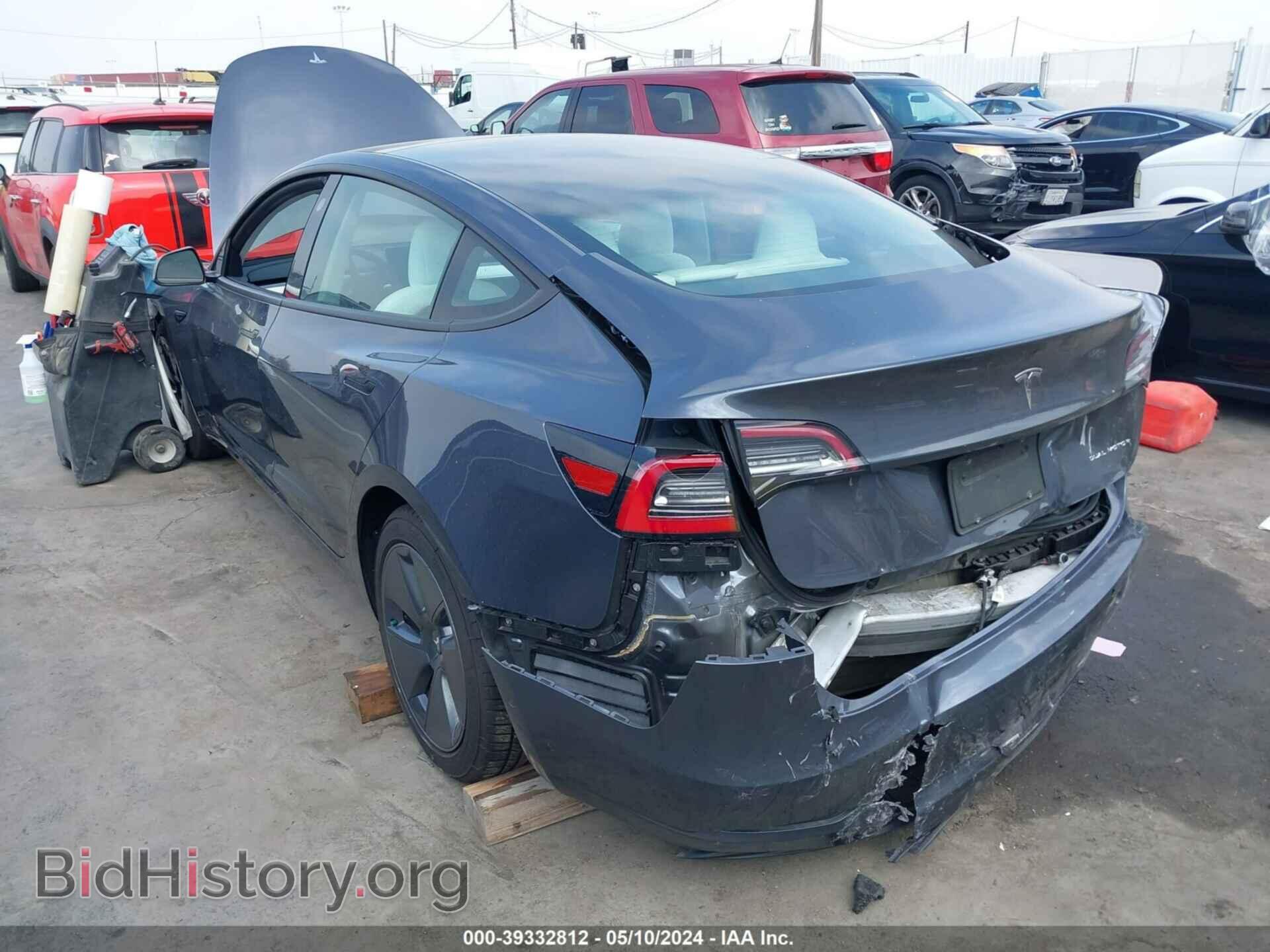 2022 TESLA MODEL 3 - VIN: 5YJ3E1EBXNF179882 - Фото 3