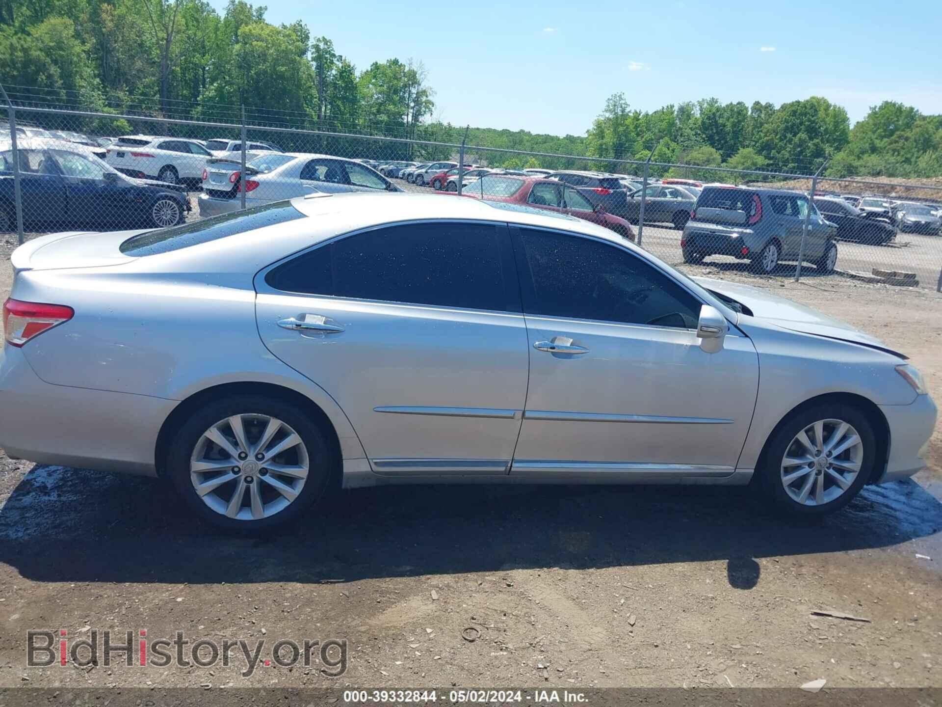2010 LEXUS ES 350 - VIN: JTHBK1EG1A2394238 - Фото 13
