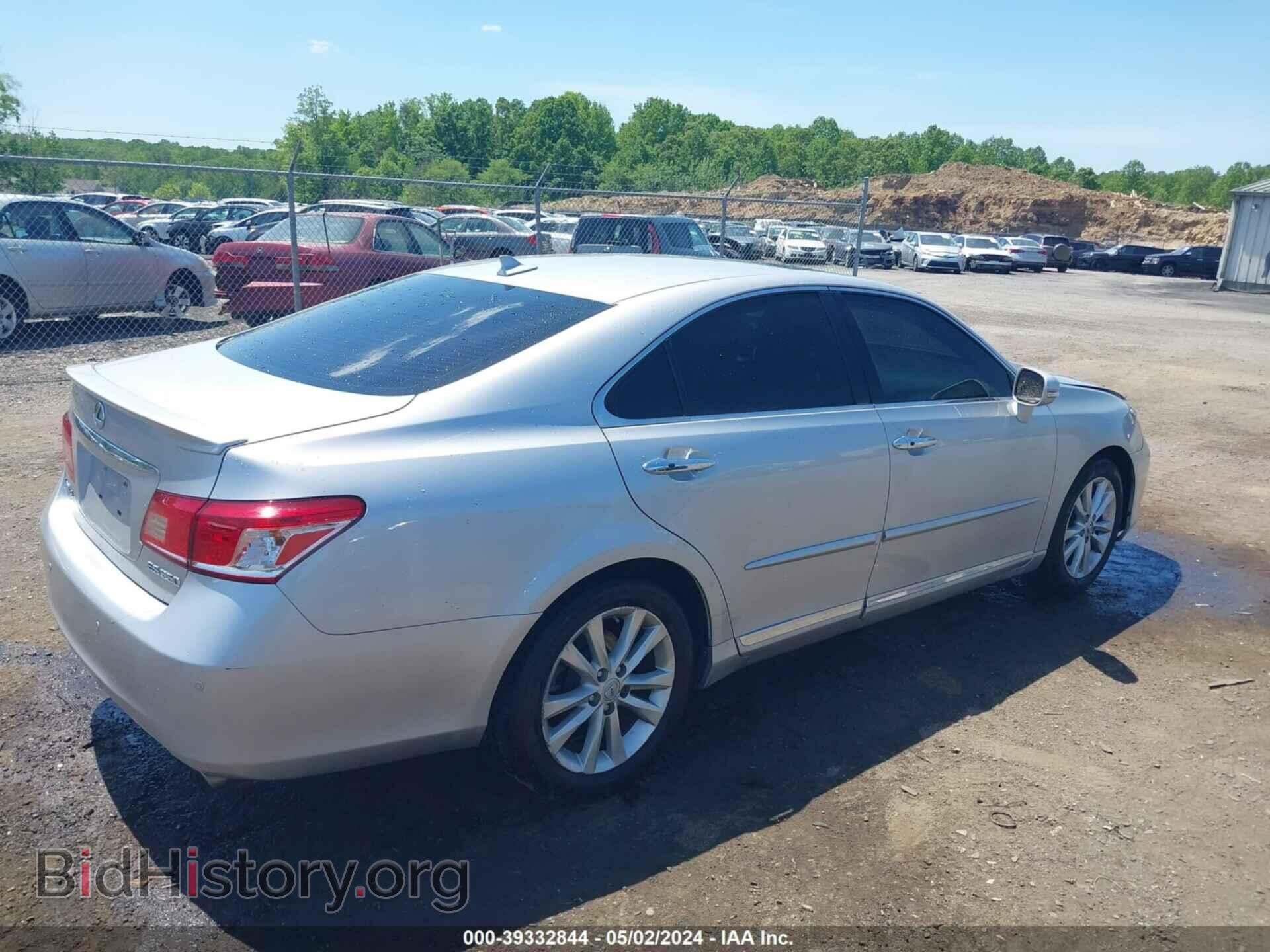2010 LEXUS ES 350 - VIN: JTHBK1EG1A2394238 - Фото 4