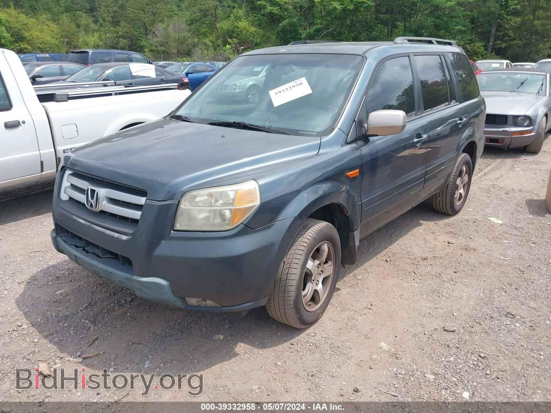 2006 HONDA PILOT - VIN: 5FNYF28506B003553 - Фото 2