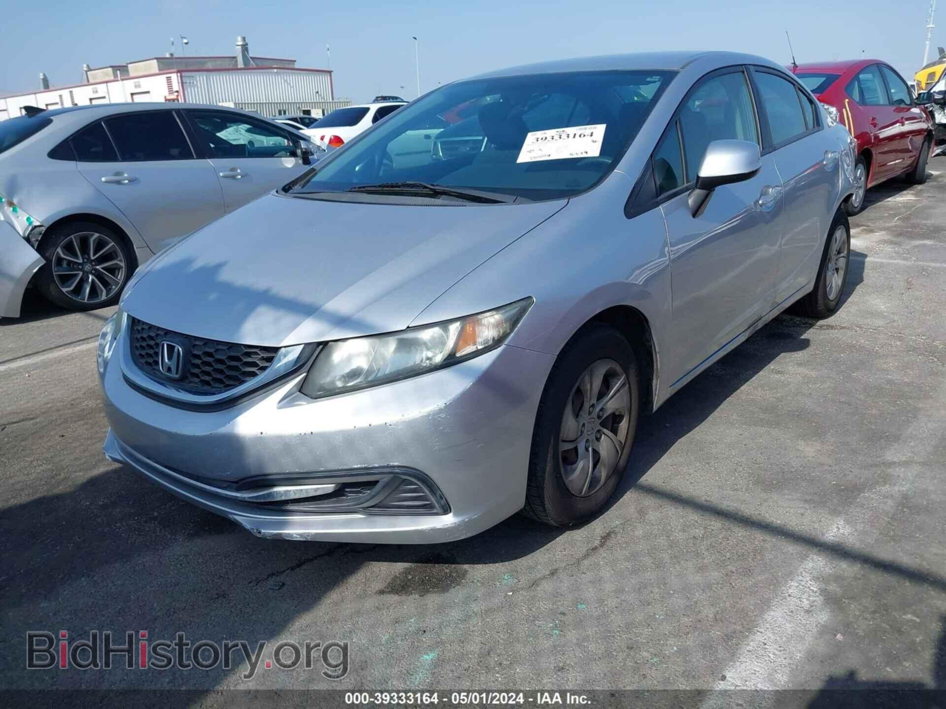 2013 HONDA CIVIC - VIN: 19XFB2F5XDE263189 - Фото 2