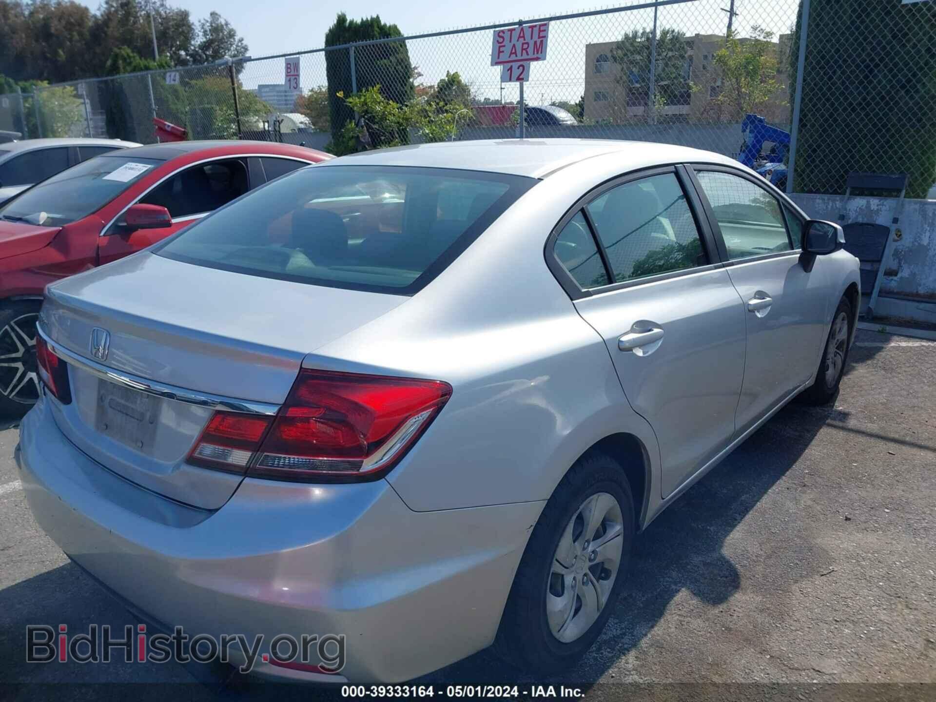 2013 HONDA CIVIC - VIN: 19XFB2F5XDE263189 - Фото 4
