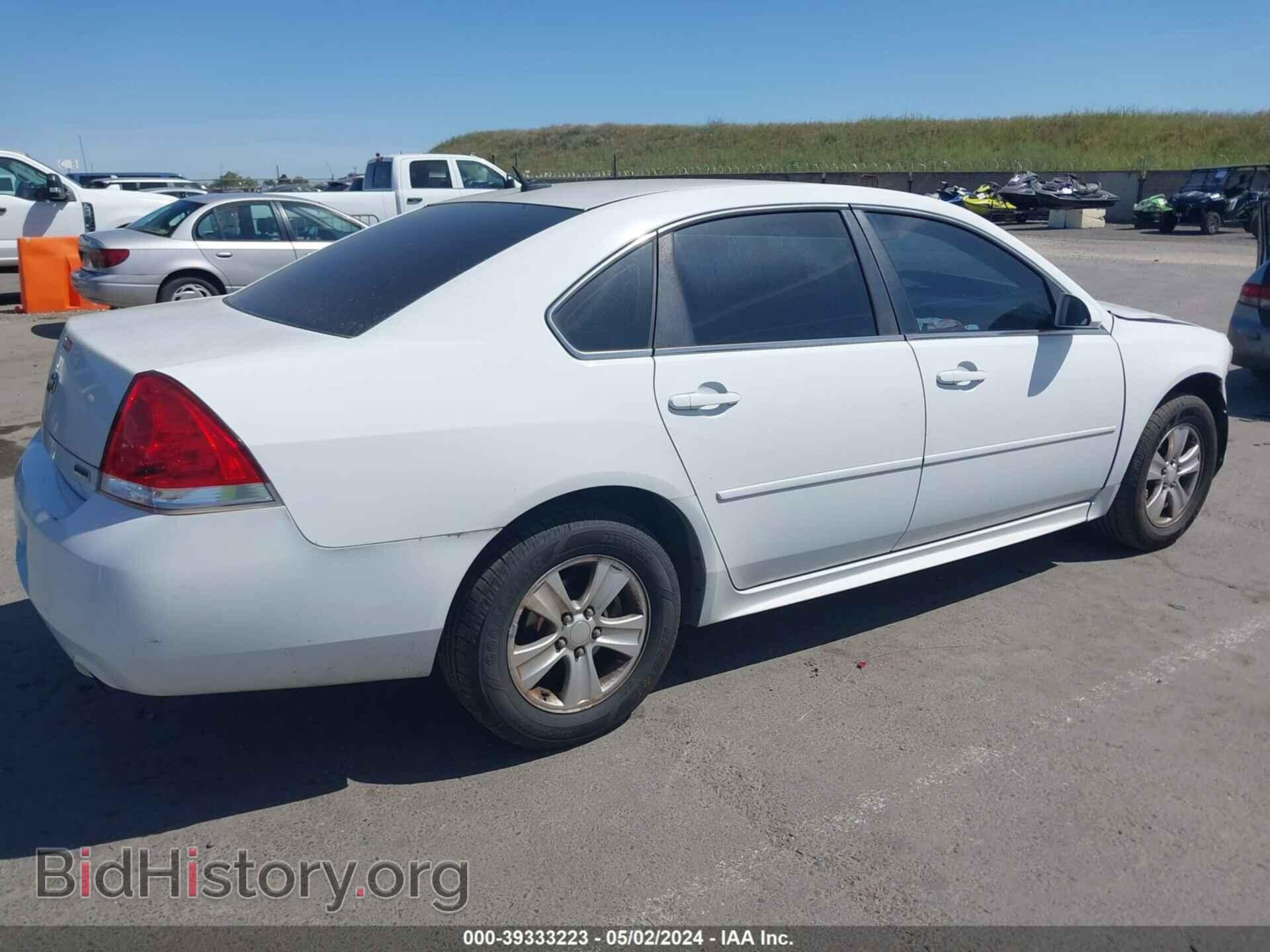 2013 CHEVROLET IMPALA - VIN: 2G1WF5E30D1195481 - Фото 4