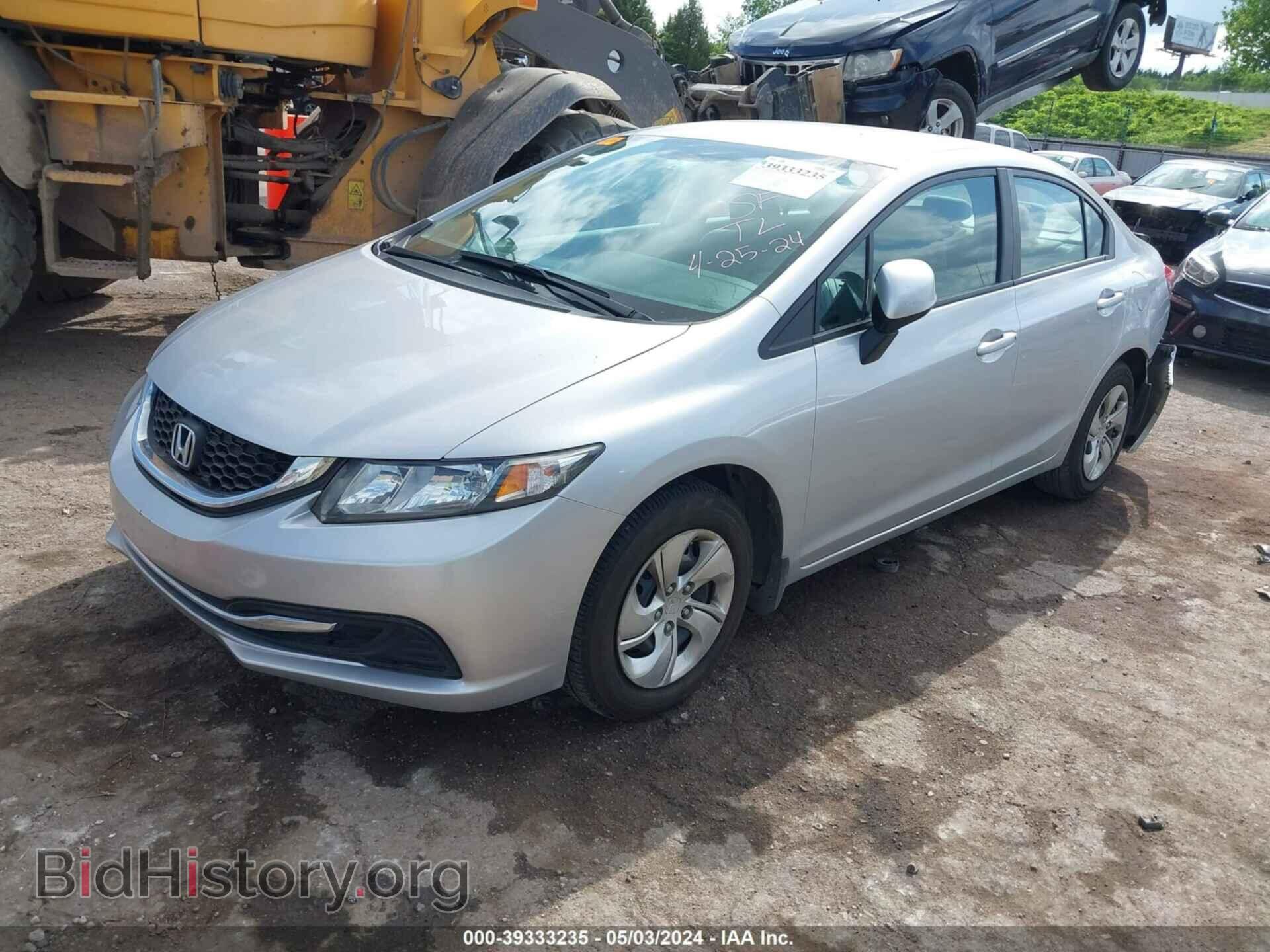 2013 HONDA CIVIC - VIN: 19XFB2F5XDE094694 - Фото 2