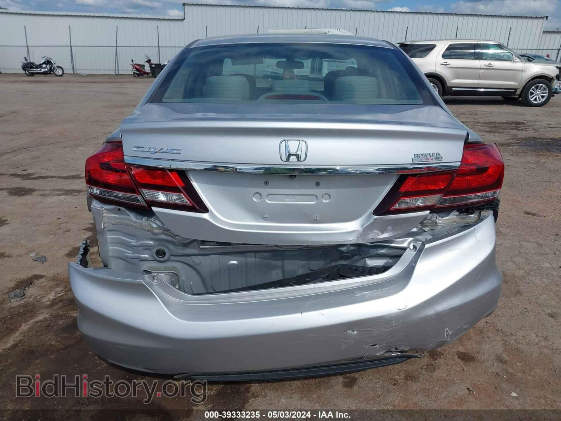 2013 HONDA CIVIC - VIN: 19XFB2F5XDE094694 - Фото 16