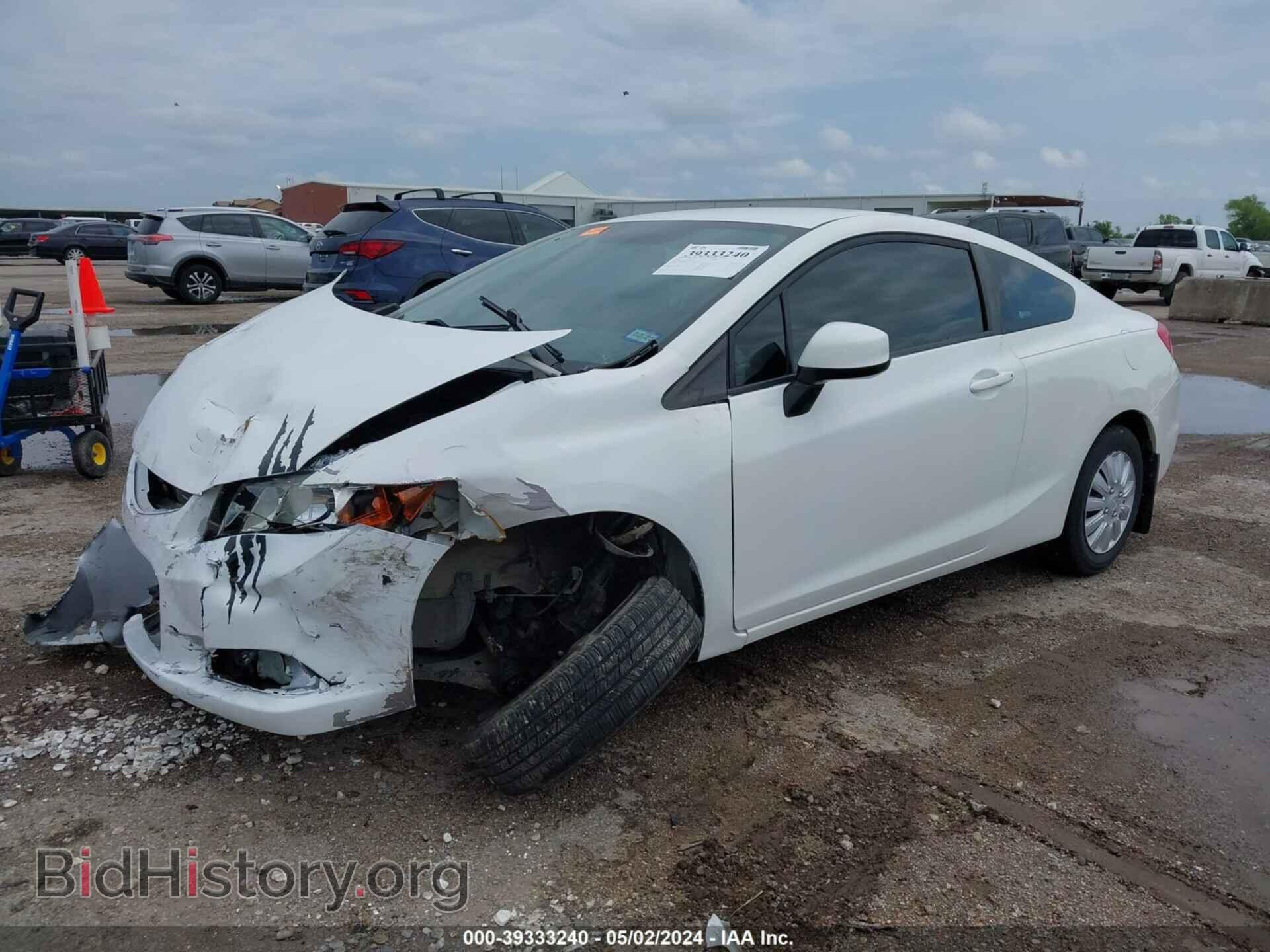 2012 HONDA CIVIC - VIN: 2HGFG3B5XCH552767 - Фото 2