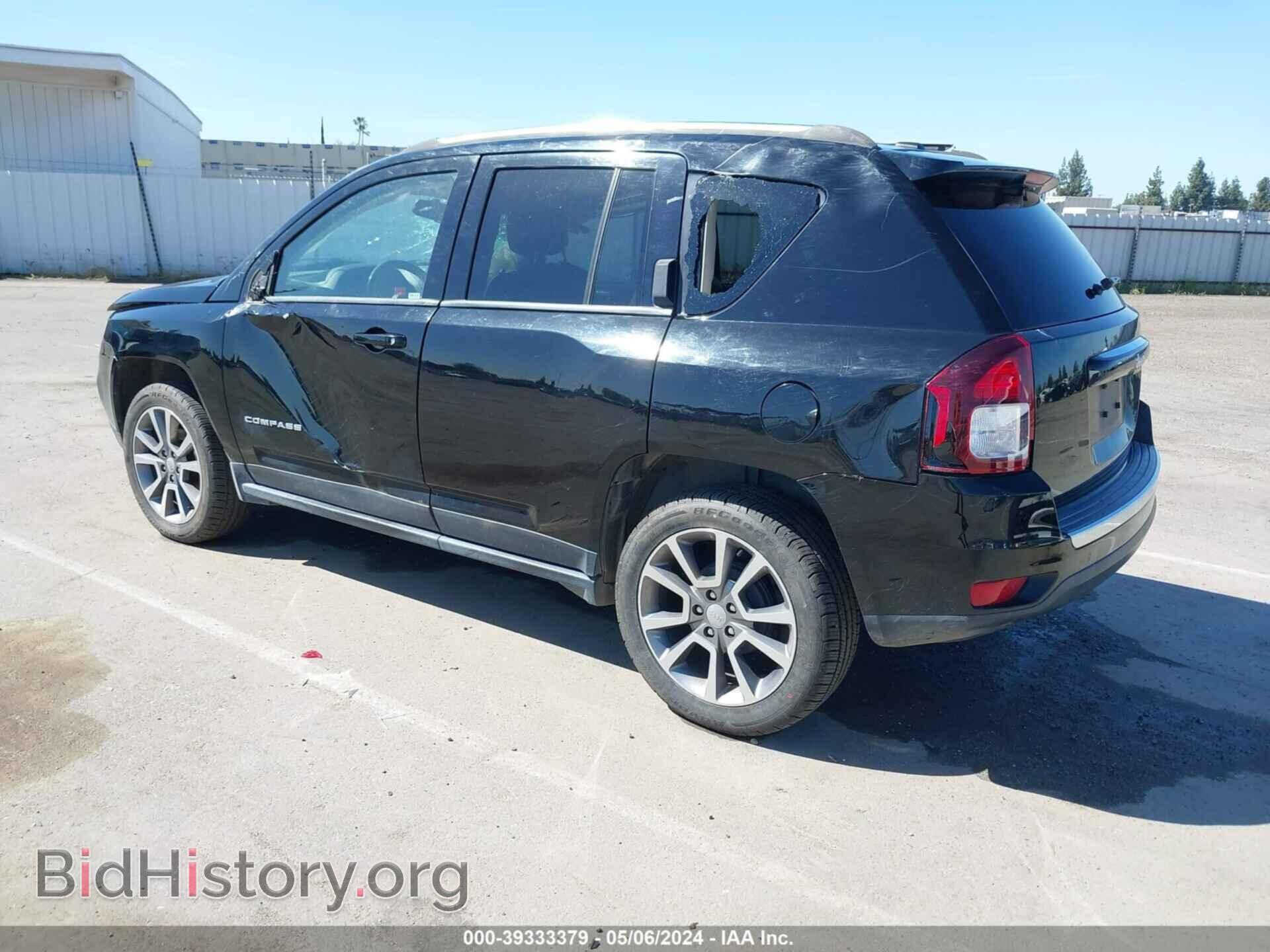 2016 JEEP COMPASS - VIN: 1C4NJCEAXGD590913 - Фото 3