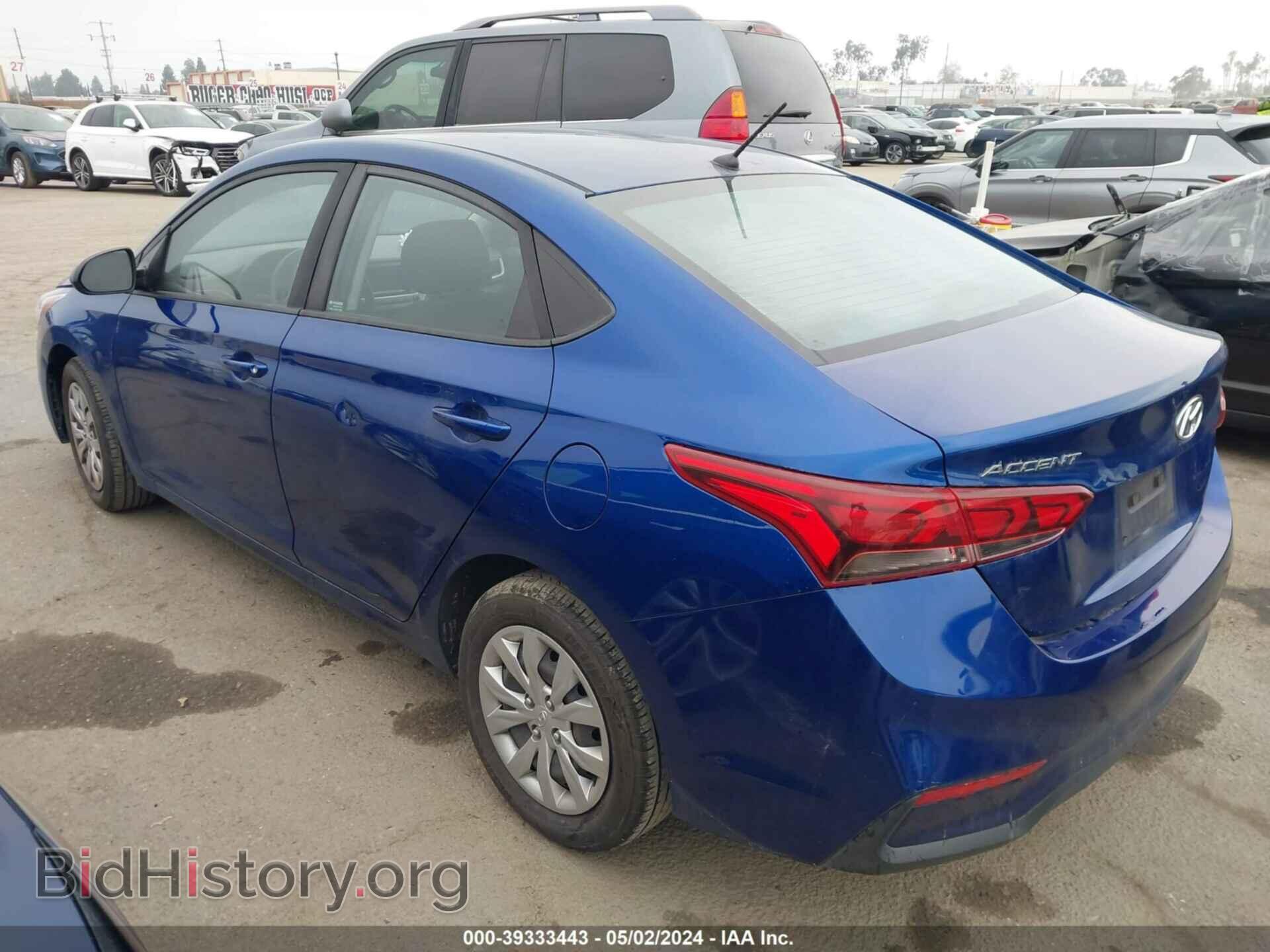 2018 HYUNDAI ACCENT - VIN: 3KPC24A34JE016010 - Фото 3