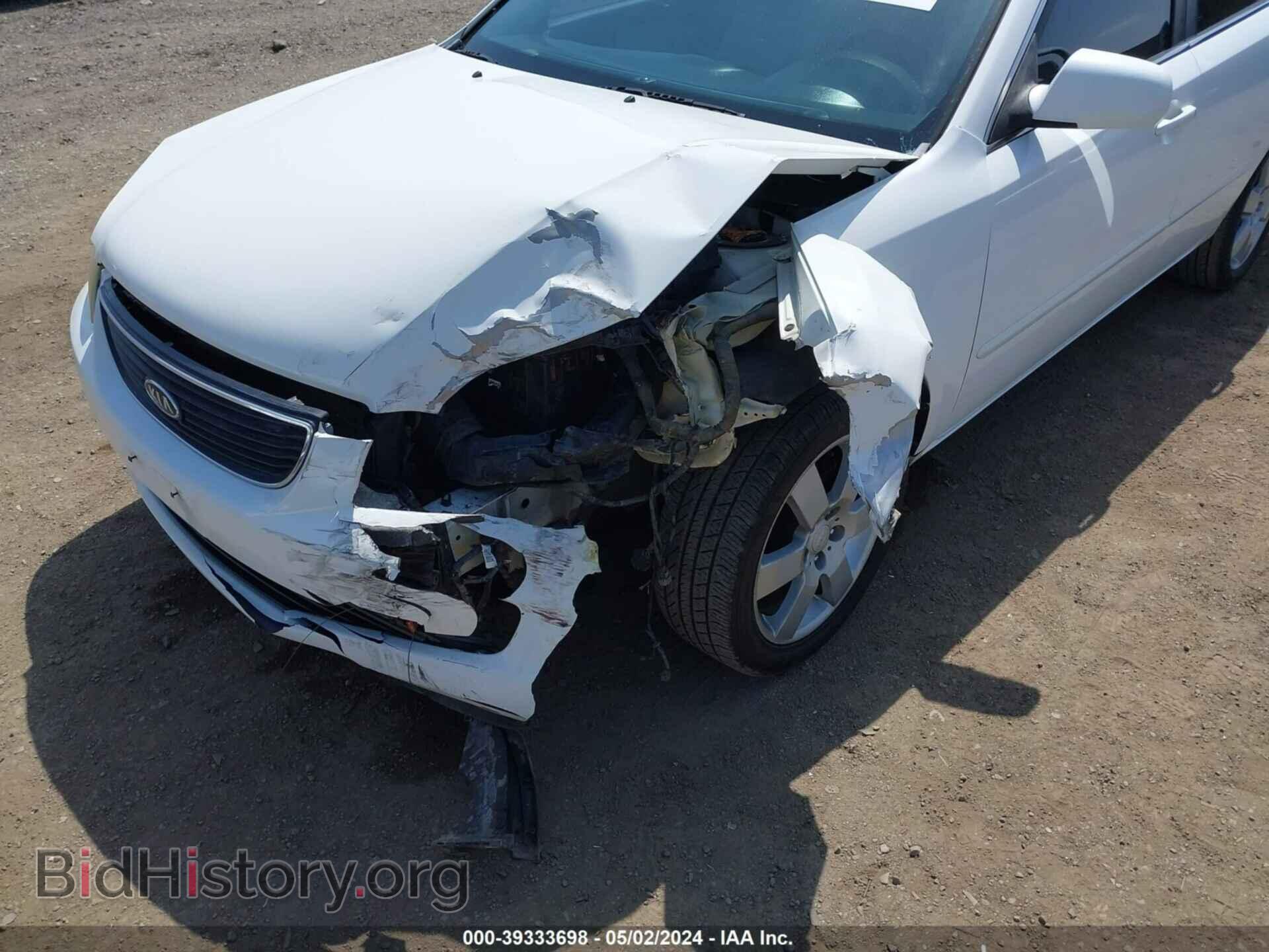 2007 KIA OPTIMA - VIN: KNAGE123075115477 - Фото 6