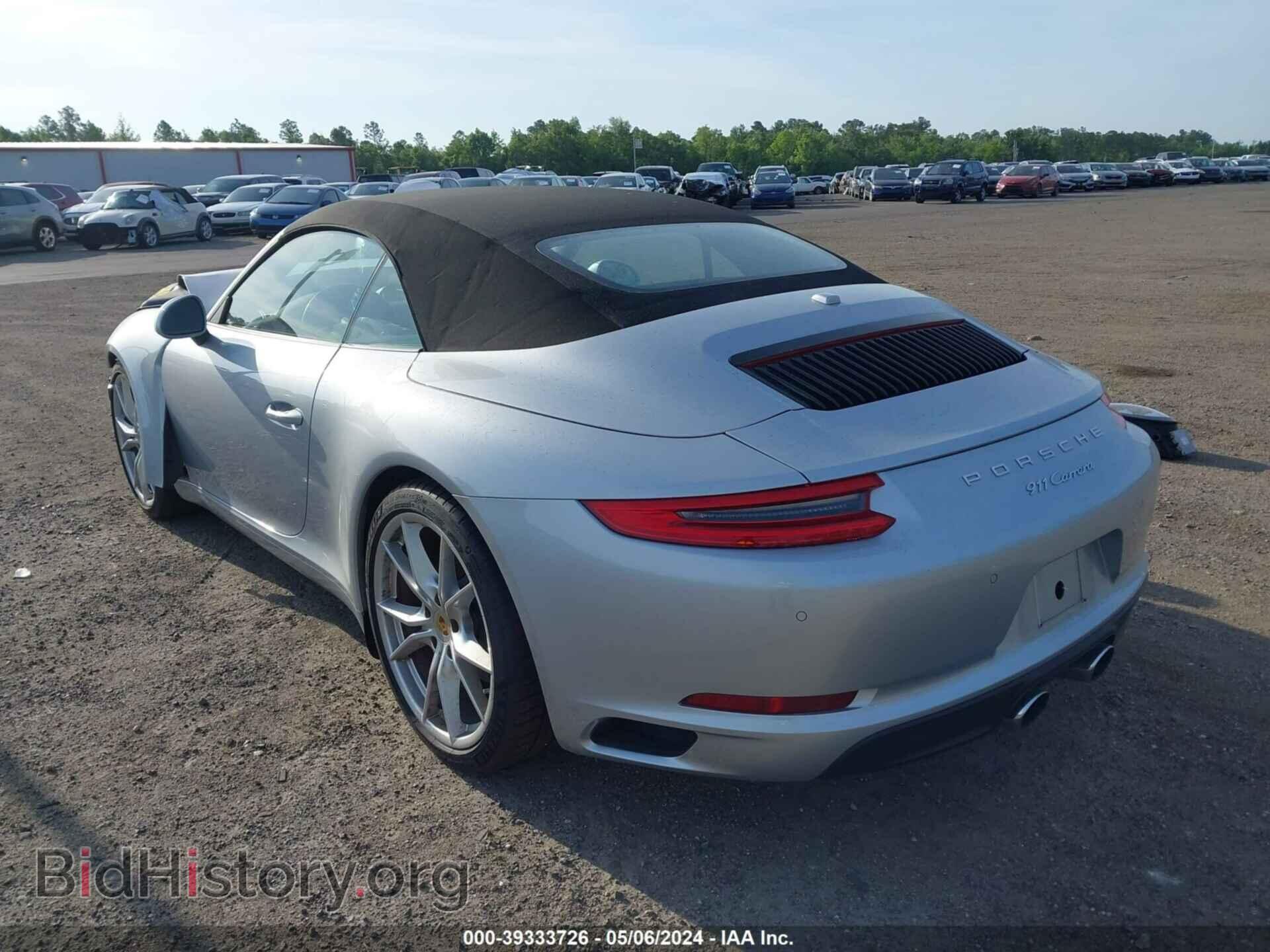2017 PORSCHE 911 - VIN: WP0CA2A97HS142395 - Фото 3