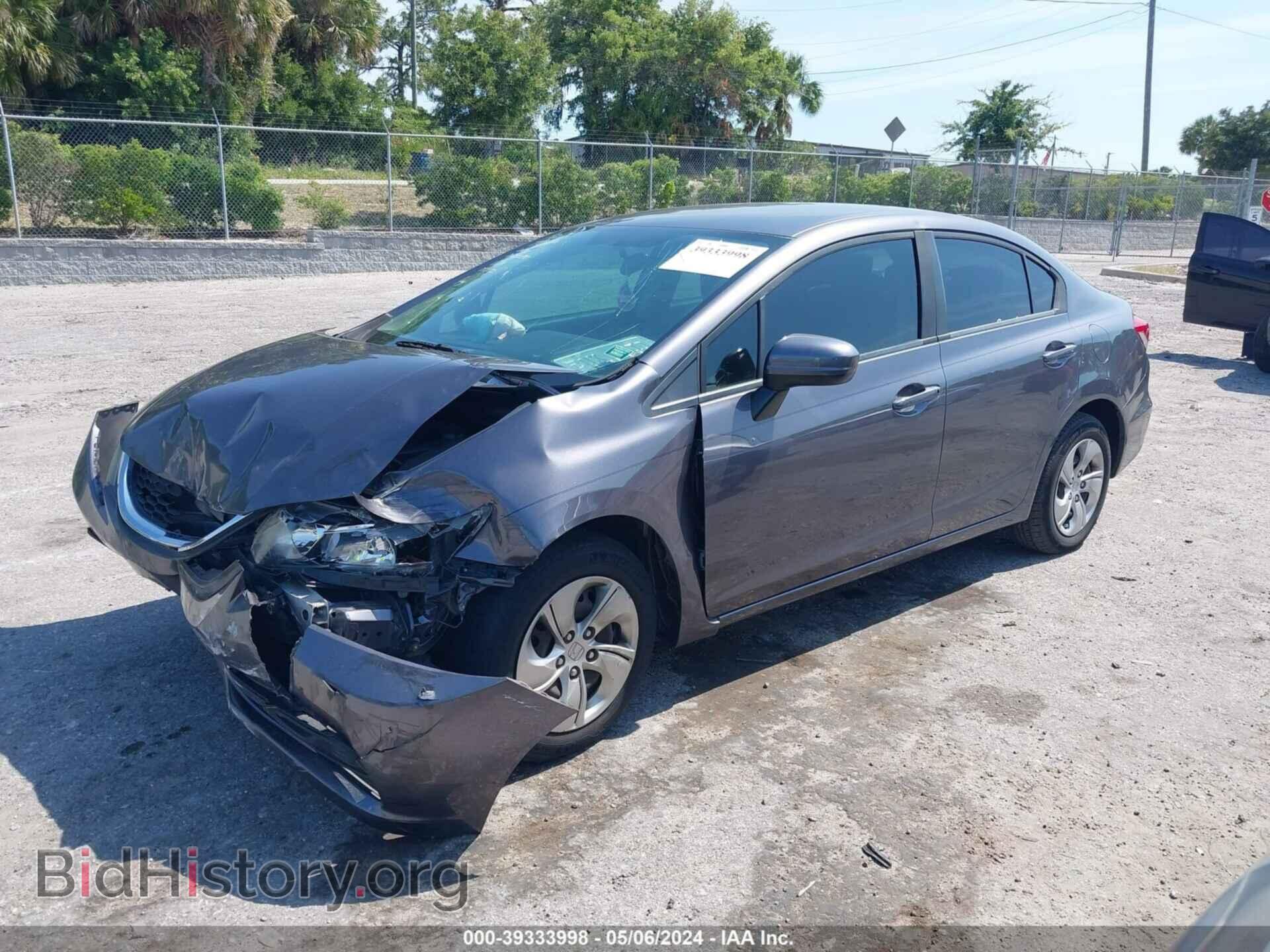 2015 HONDA CIVIC - VIN: 19XFB2F58FE082532 - Фото 2