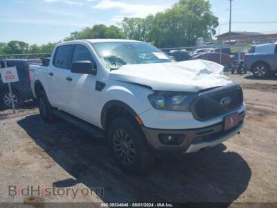 2021 Ford RANGER XLT, white — VIN 1FTER4FH2MLD92757, IAAI