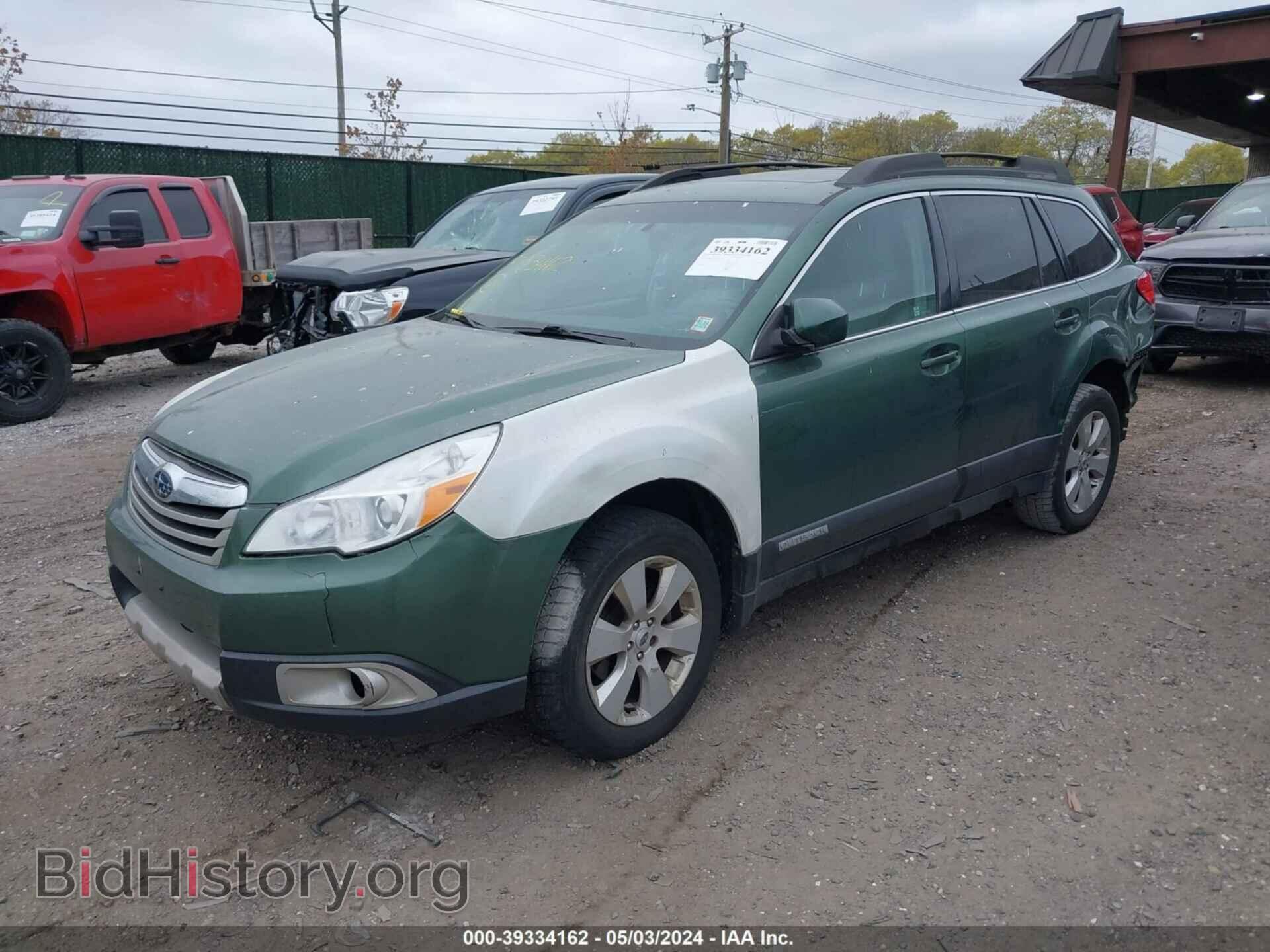 2011 SUBARU OUTBACK - VIN: 4S4BRBKC6B3429111 - Фото 2