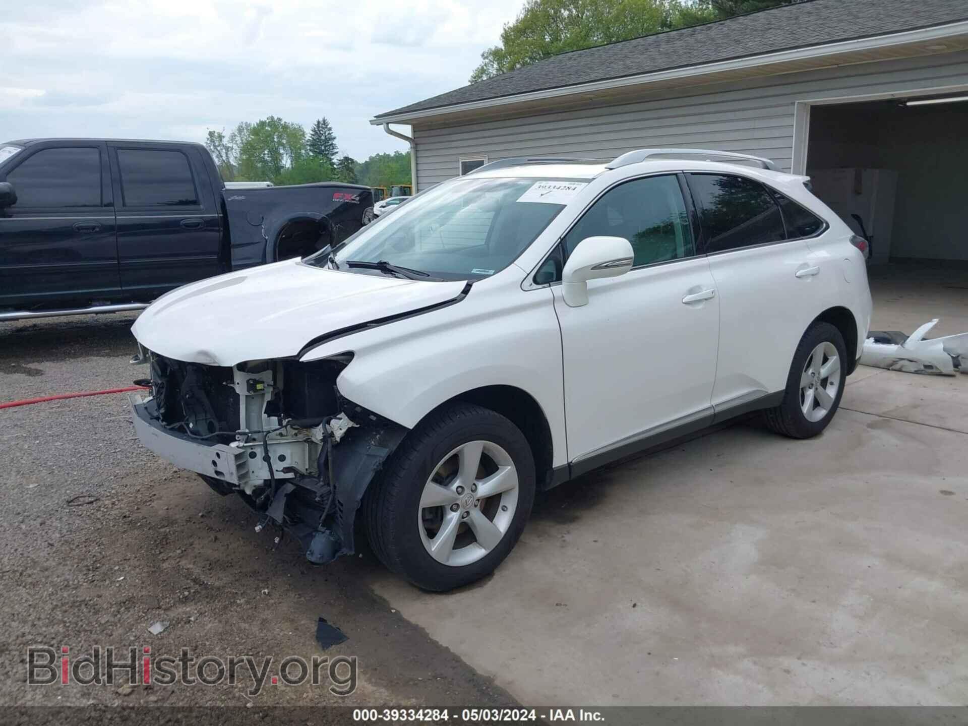 2012 LEXUS RX 350 - VIN: 2T2BK1BA6CC152692 - Фото 2