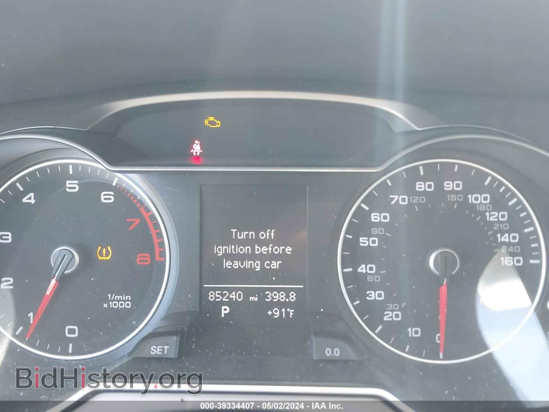 2014 AUDI A4 - VIN: WAUFFAFL5EA010456 - Фото 7