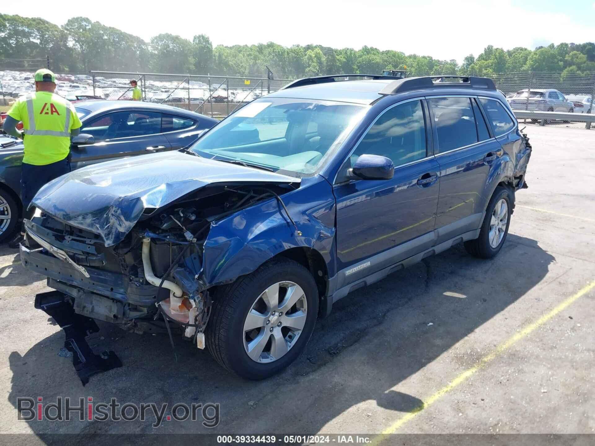 2011 SUBARU OUTBACK - VIN: 4S4BRBKC3B3329063 - Фото 2
