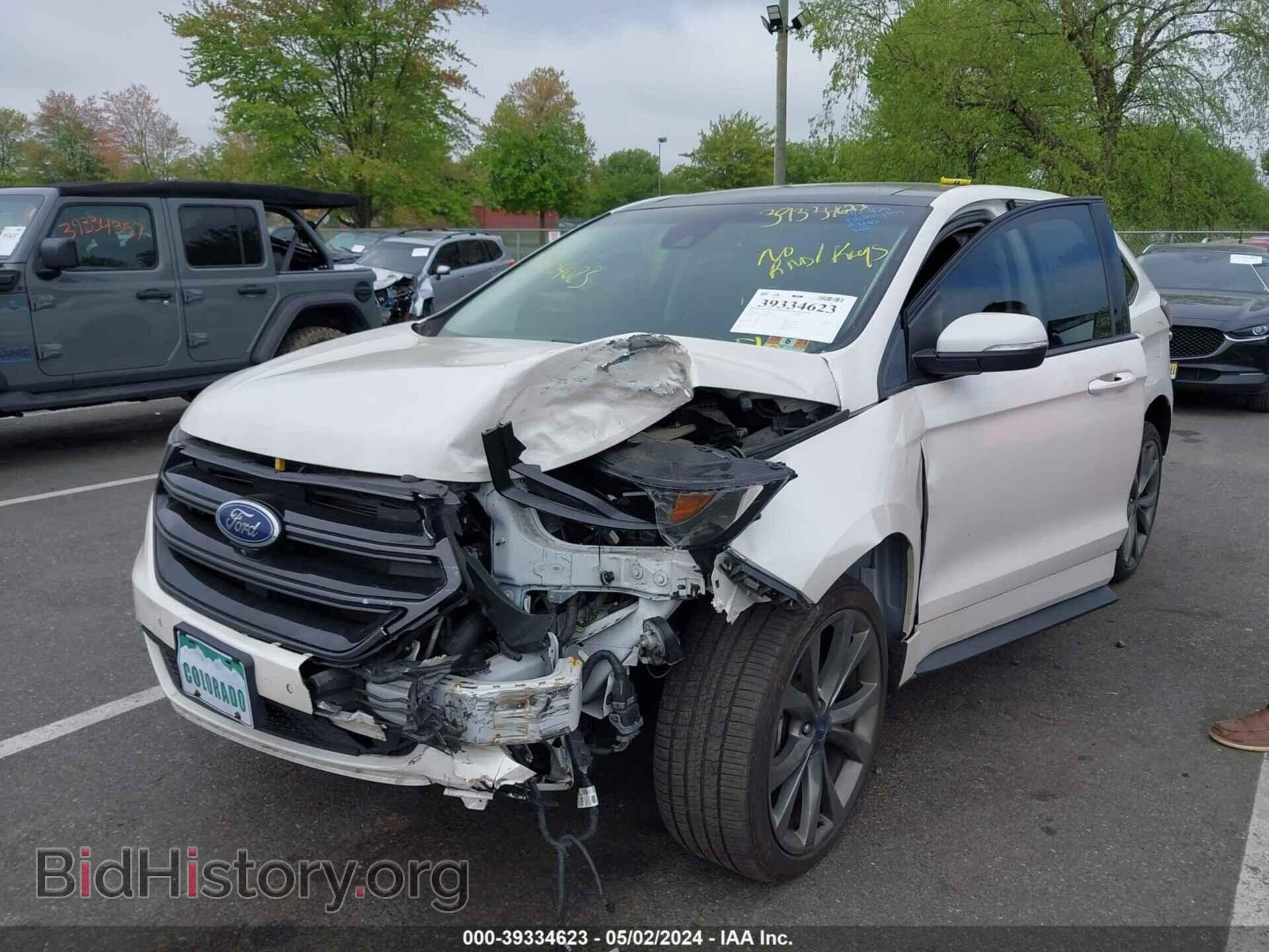 2017 FORD EDGE - VIN: 2FMPK4AP4HBB46533 - Фото 2