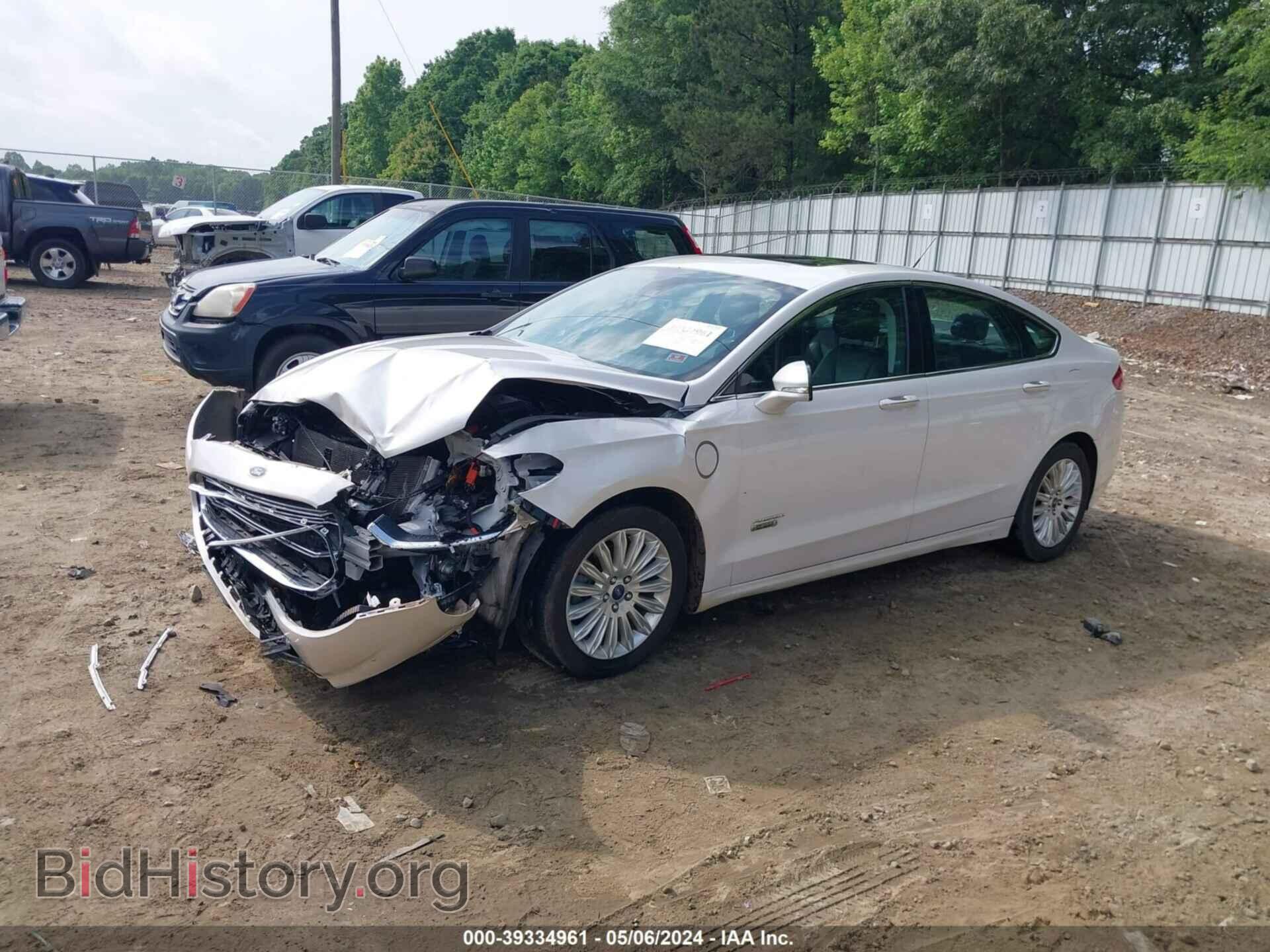 2013 FORD FUSION ENERGI - VIN: 3FA6P0SU9DR232100 - Фото 2