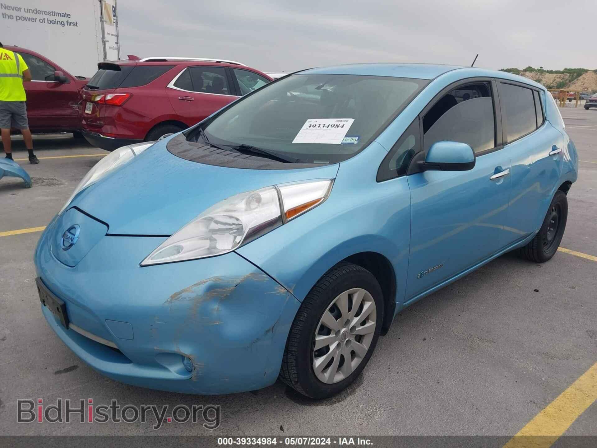 2015 NISSAN LEAF - VIN: 1N4AZ0CP2FC329072 - Фото 2