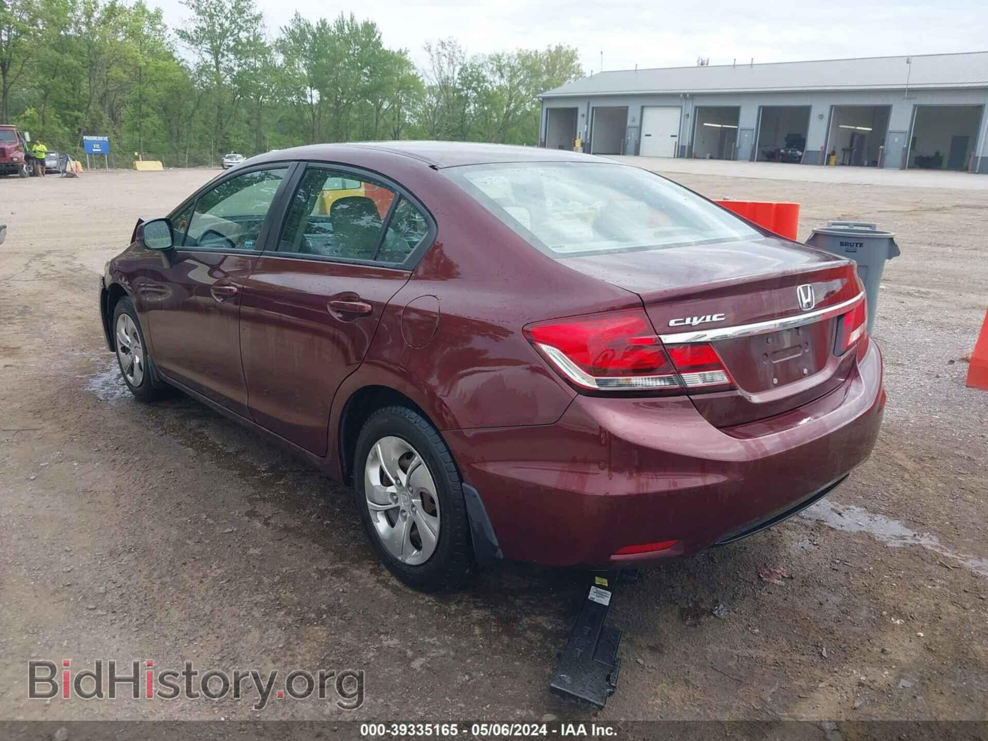 2013 HONDA CIVIC - VIN: 19XFB2F52DE220756 - Фото 3