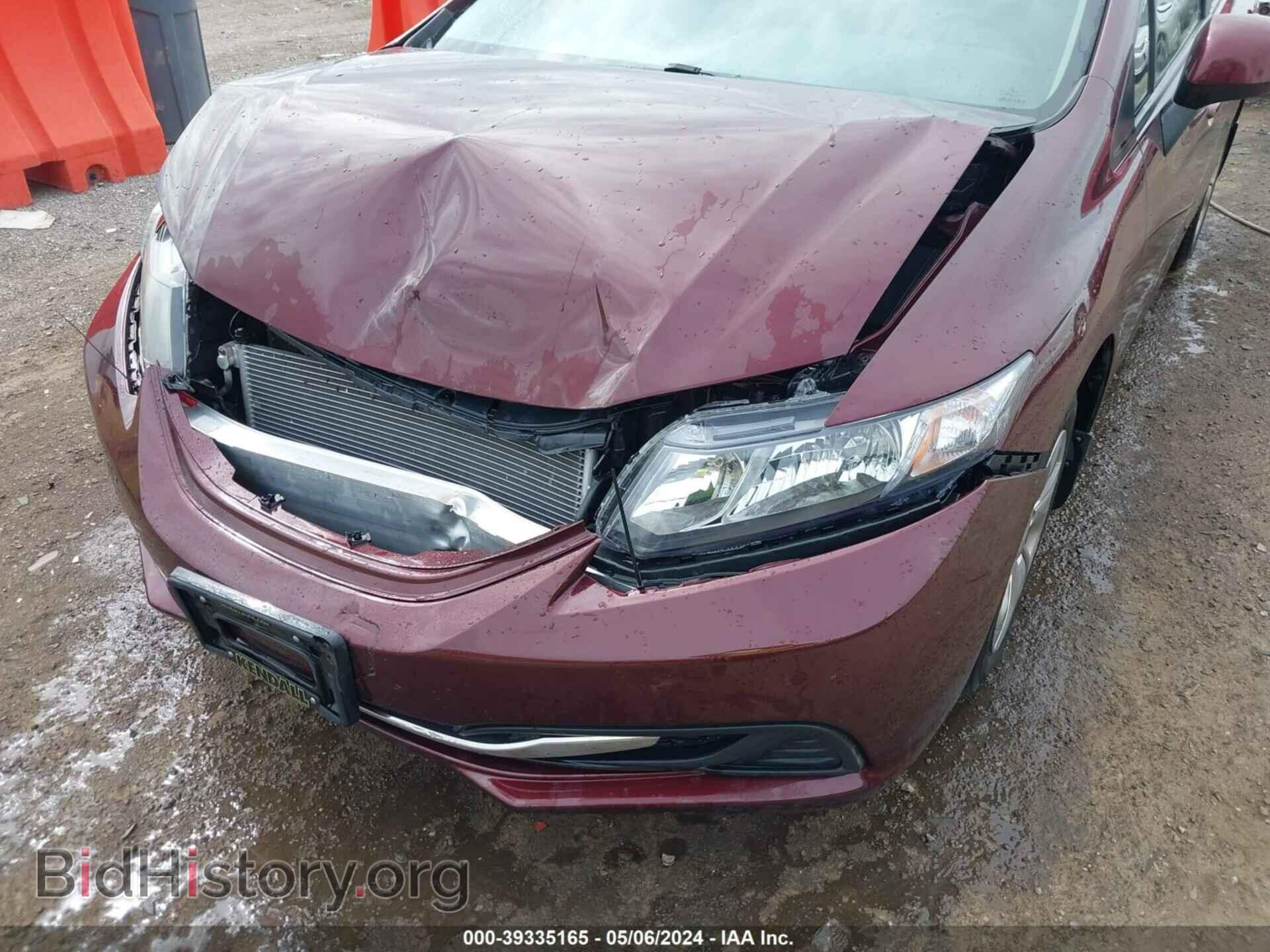 2013 HONDA CIVIC - VIN: 19XFB2F52DE220756 - Фото 6