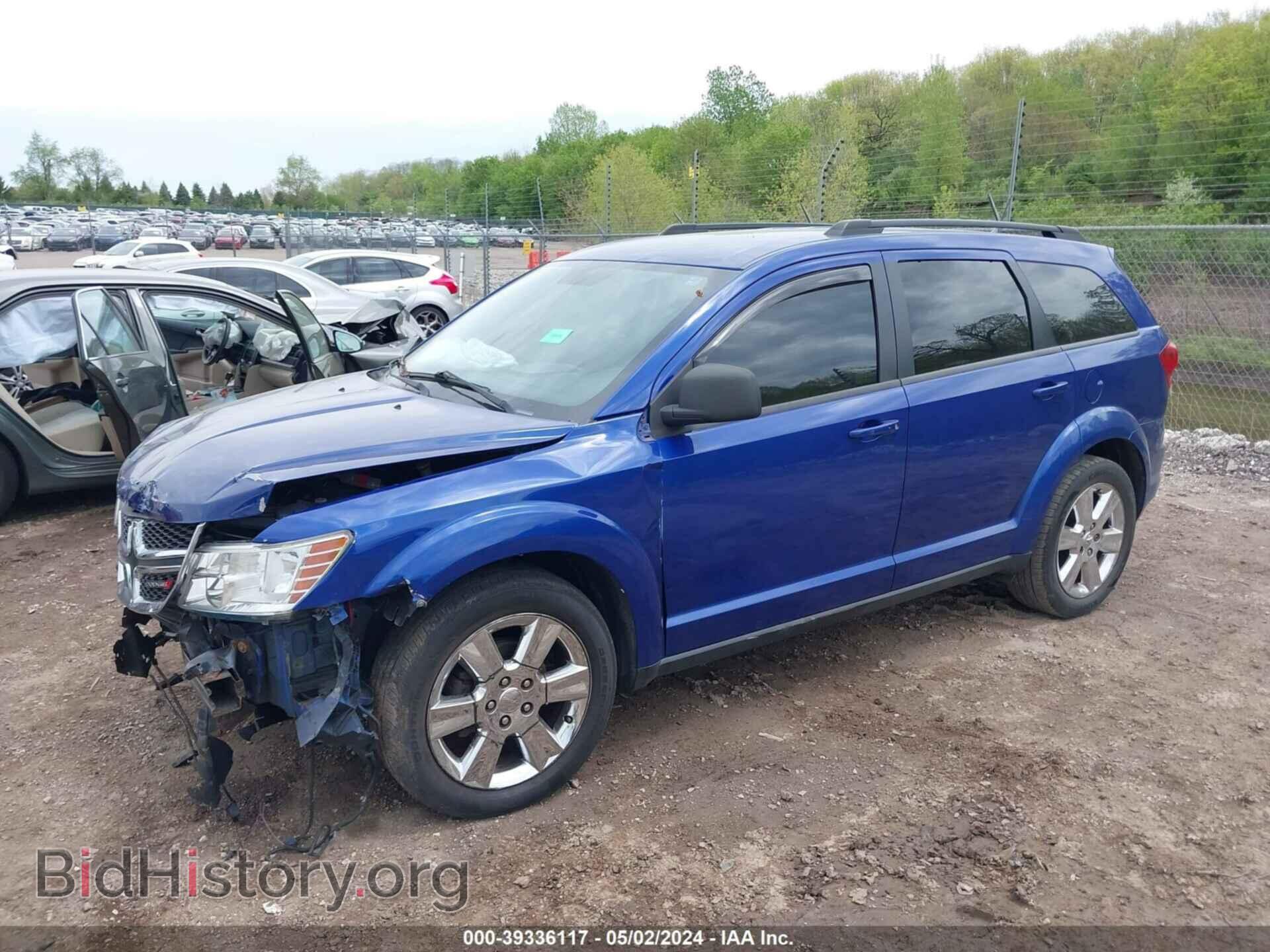 2012 DODGE JOURNEY - VIN: 3C4PDCAB4CT349707 - Фото 2