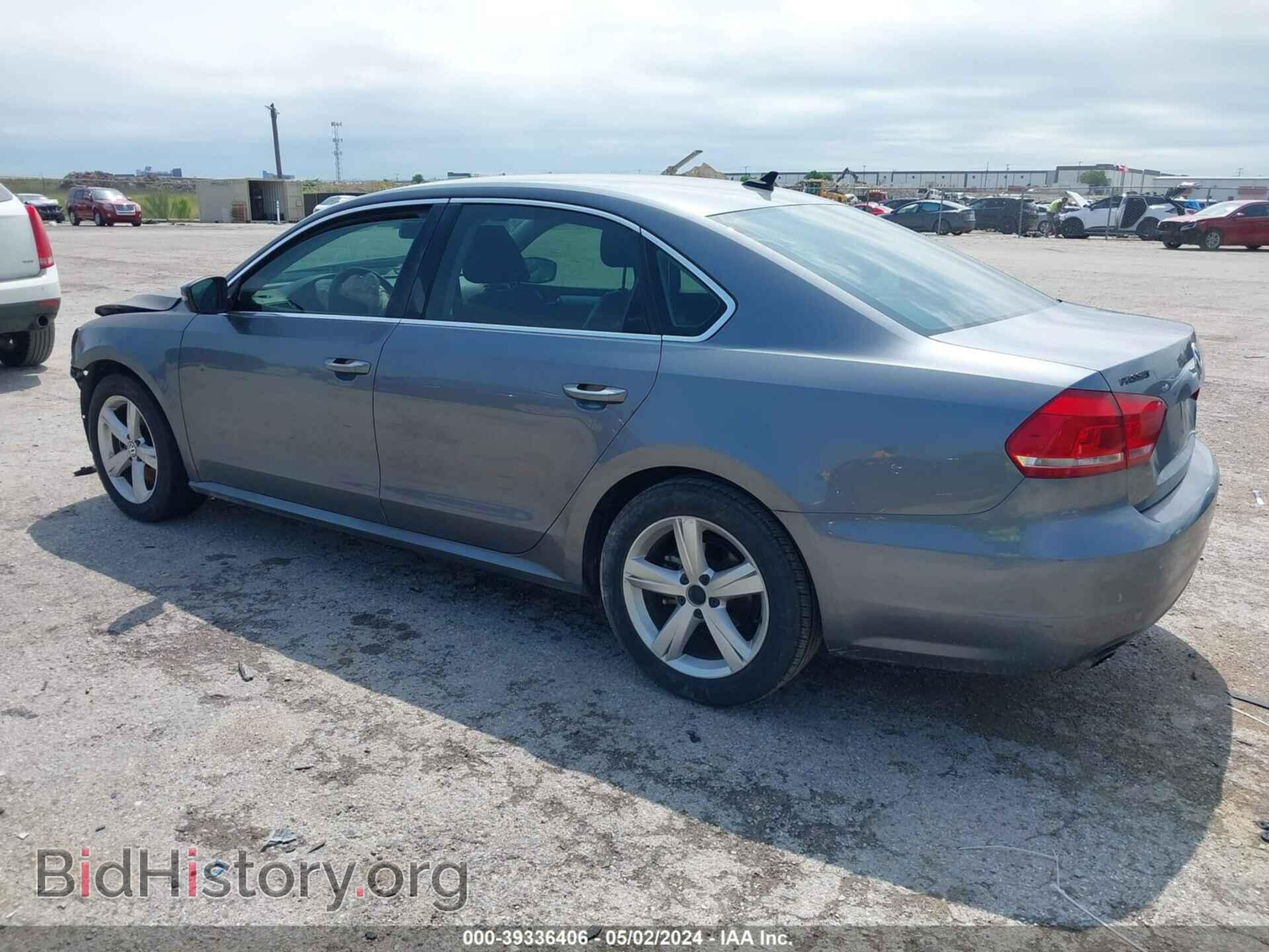 2013 VOLKSWAGEN PASSAT - VIN: 1VWBP7A36DC007767 - Фото 3