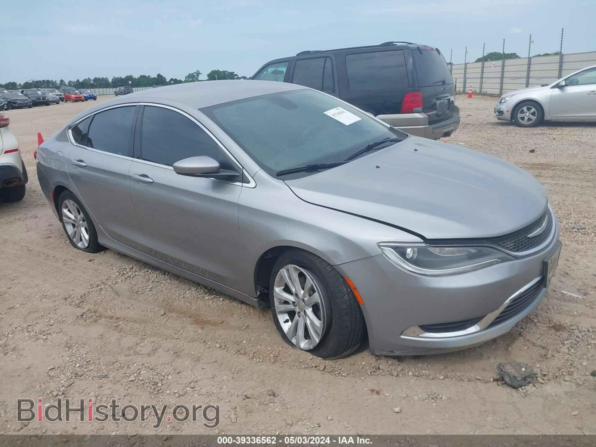 Фотография 1C3CCCAB9FN595324 - CHRYSLER 200 2015