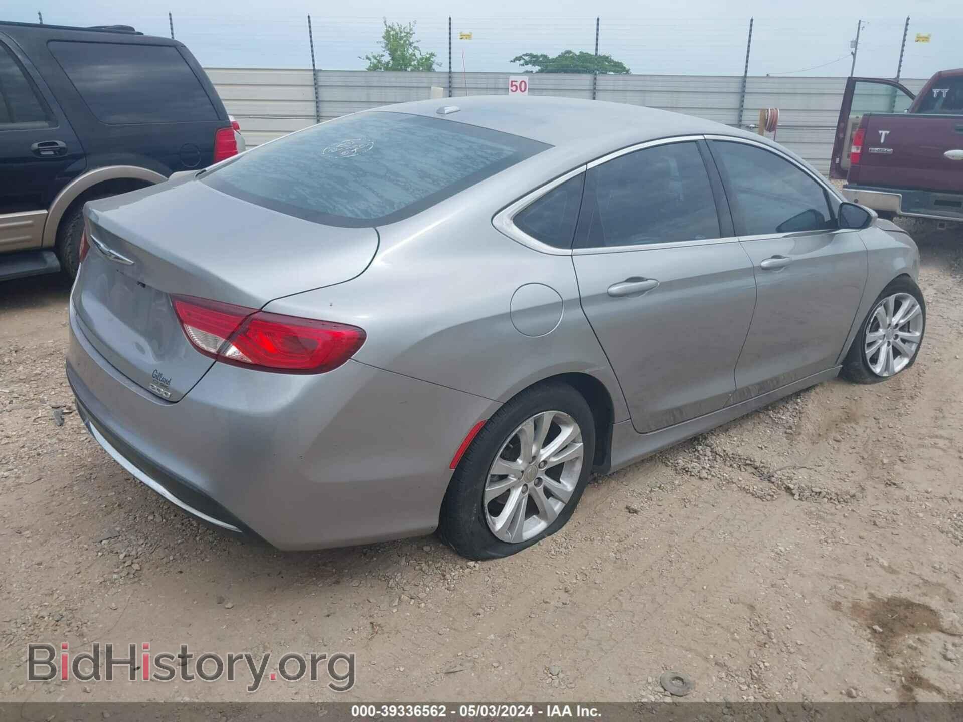 2015 CHRYSLER 200 - VIN: 1C3CCCAB9FN595324 - Photo 4