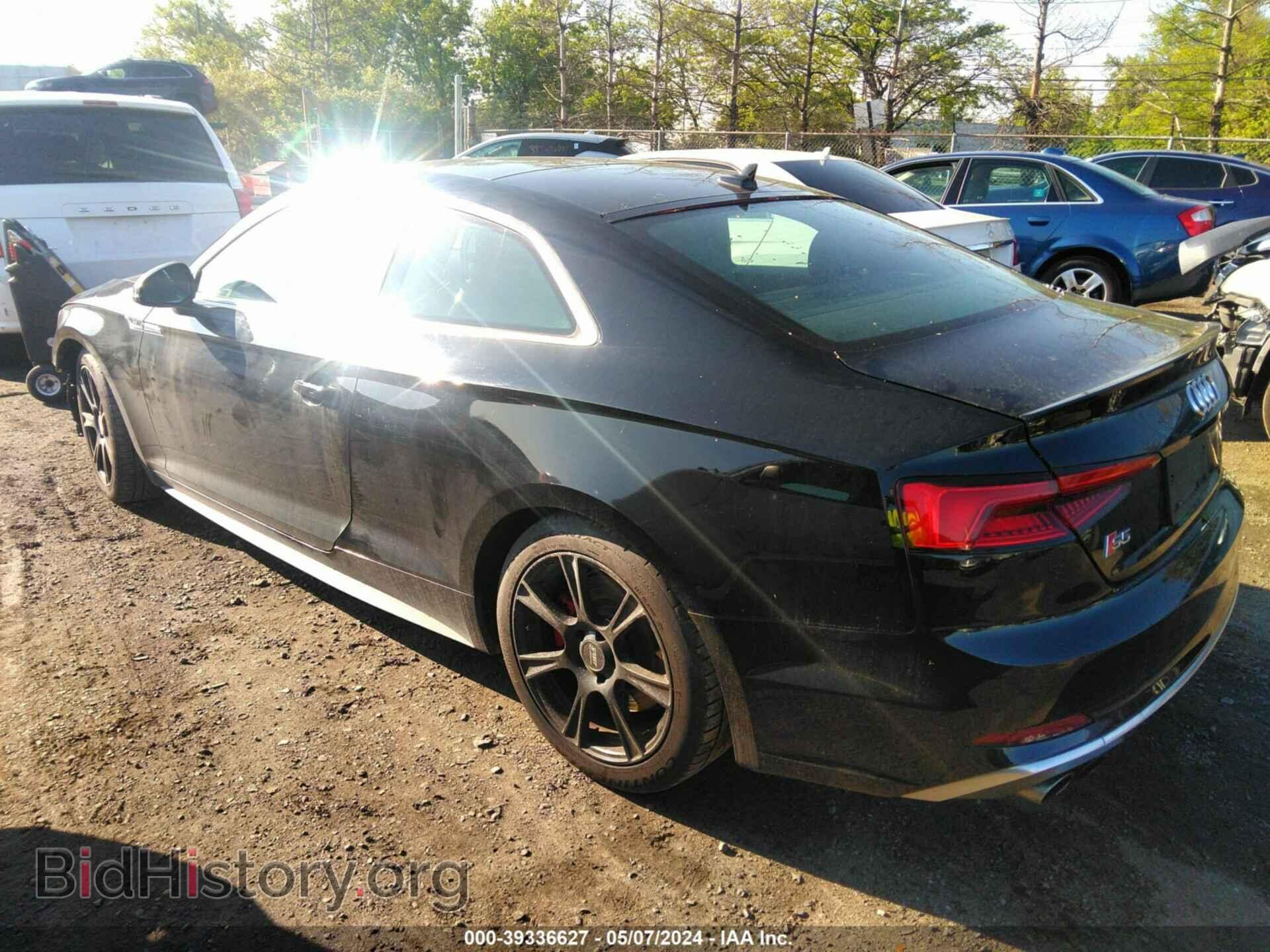 2018 AUDI S5 - VIN: WAUR4AF54JA007952 - Фото 3