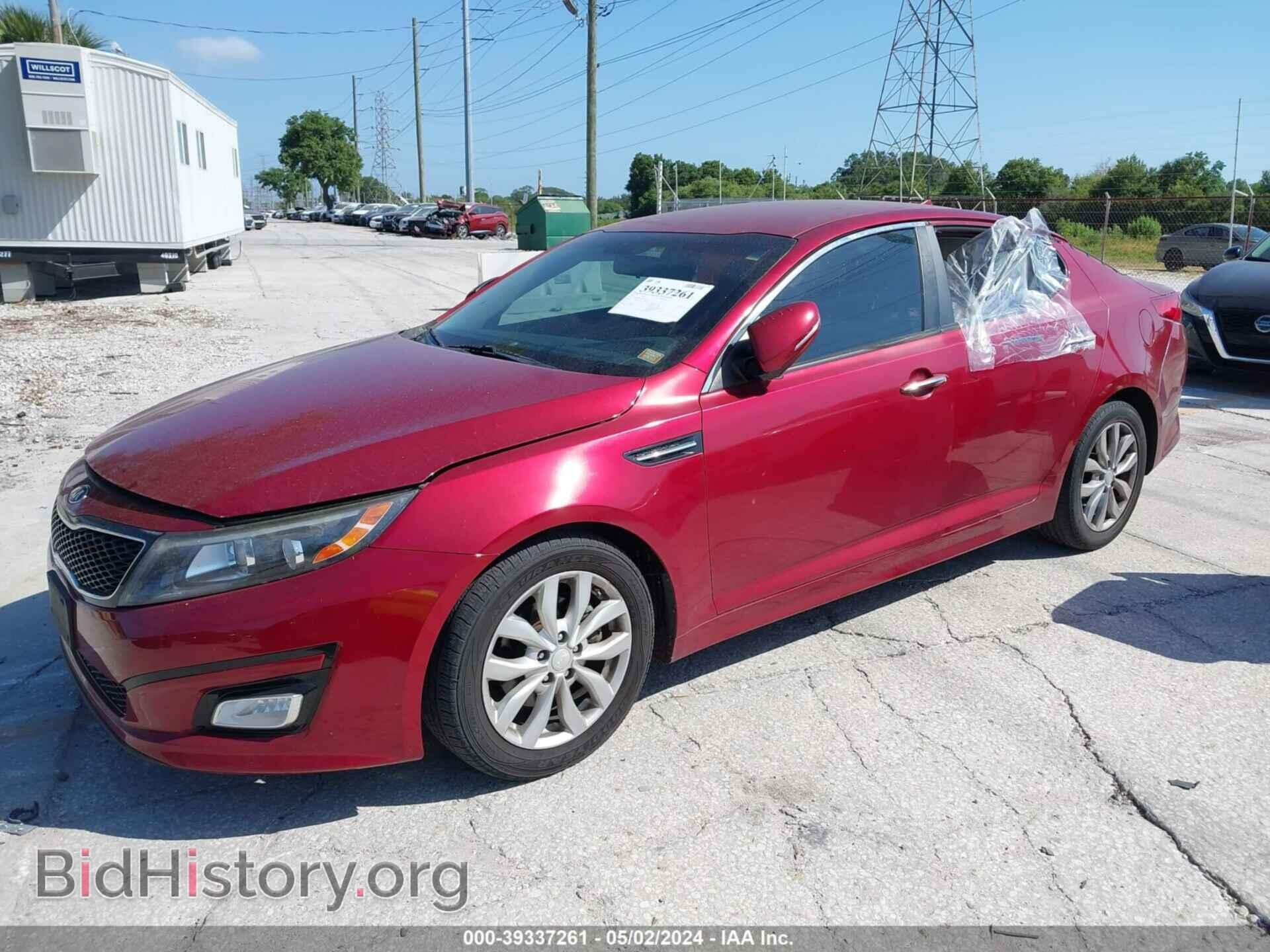 2015 KIA OPTIMA - VIN: 5XXGM4A70FG477606 - Фото 2