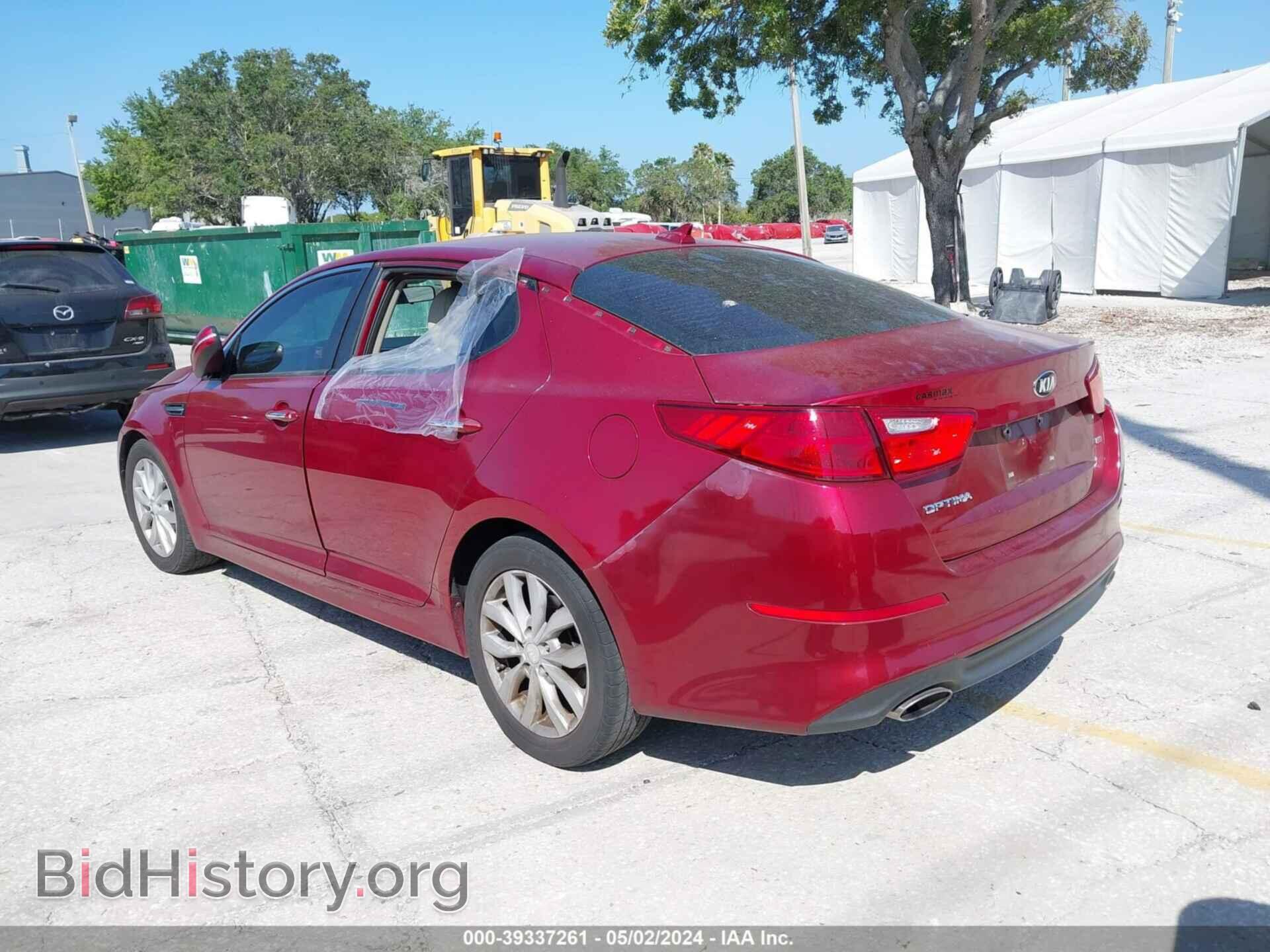 2015 KIA OPTIMA - VIN: 5XXGM4A70FG477606 - Фото 3